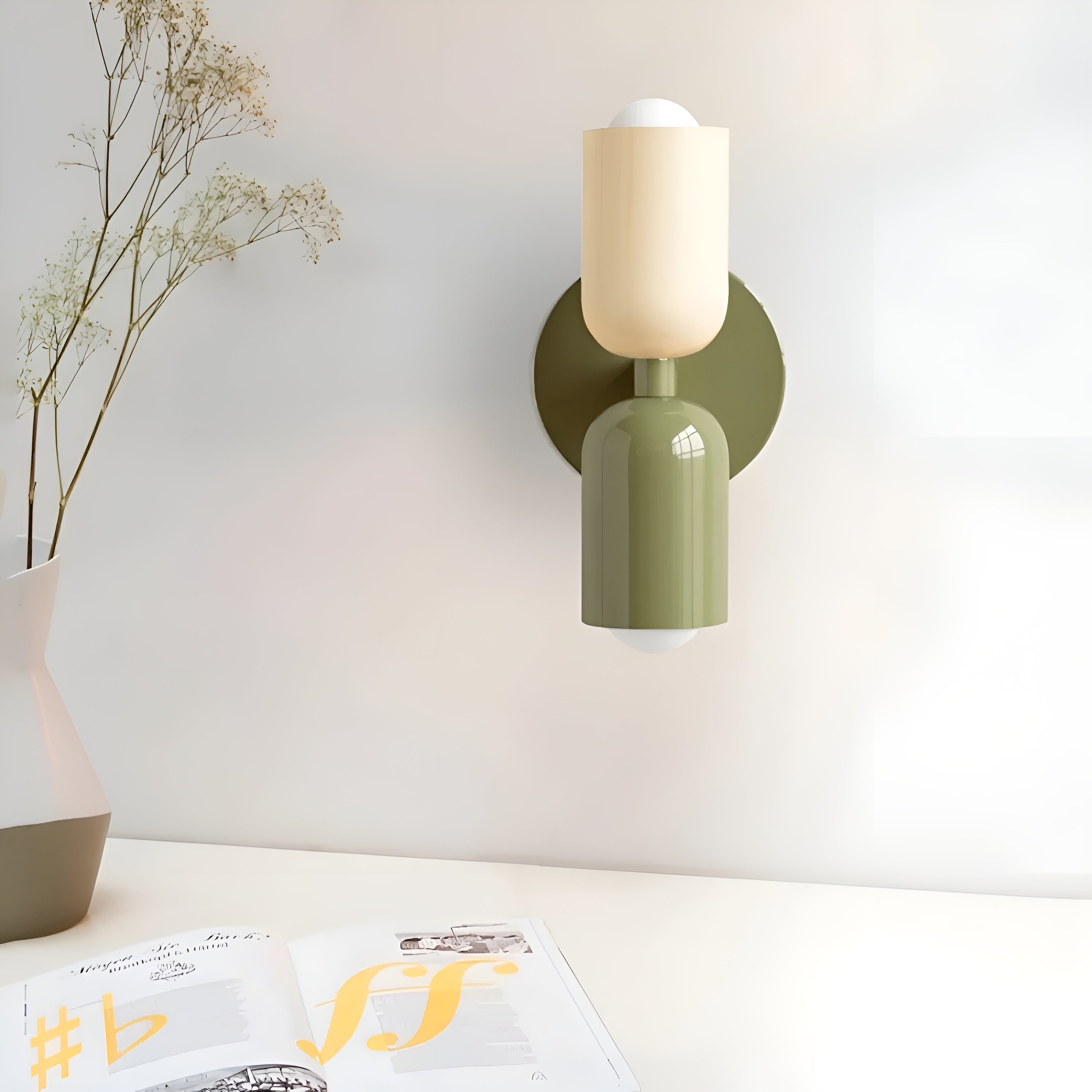 GlowVibe – Modern Sleek Wall Lamp with Minimalist LED Light Fixture