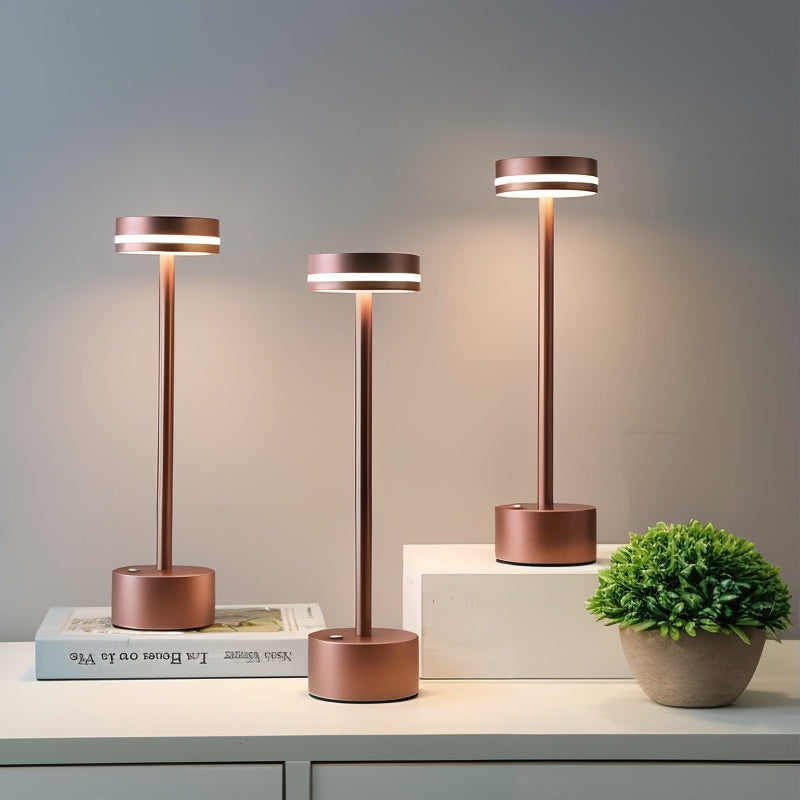 StellaGlow – Cordless Waterproof LED Table Lamp with Touch Dimming for Indoor & Outdoor Use