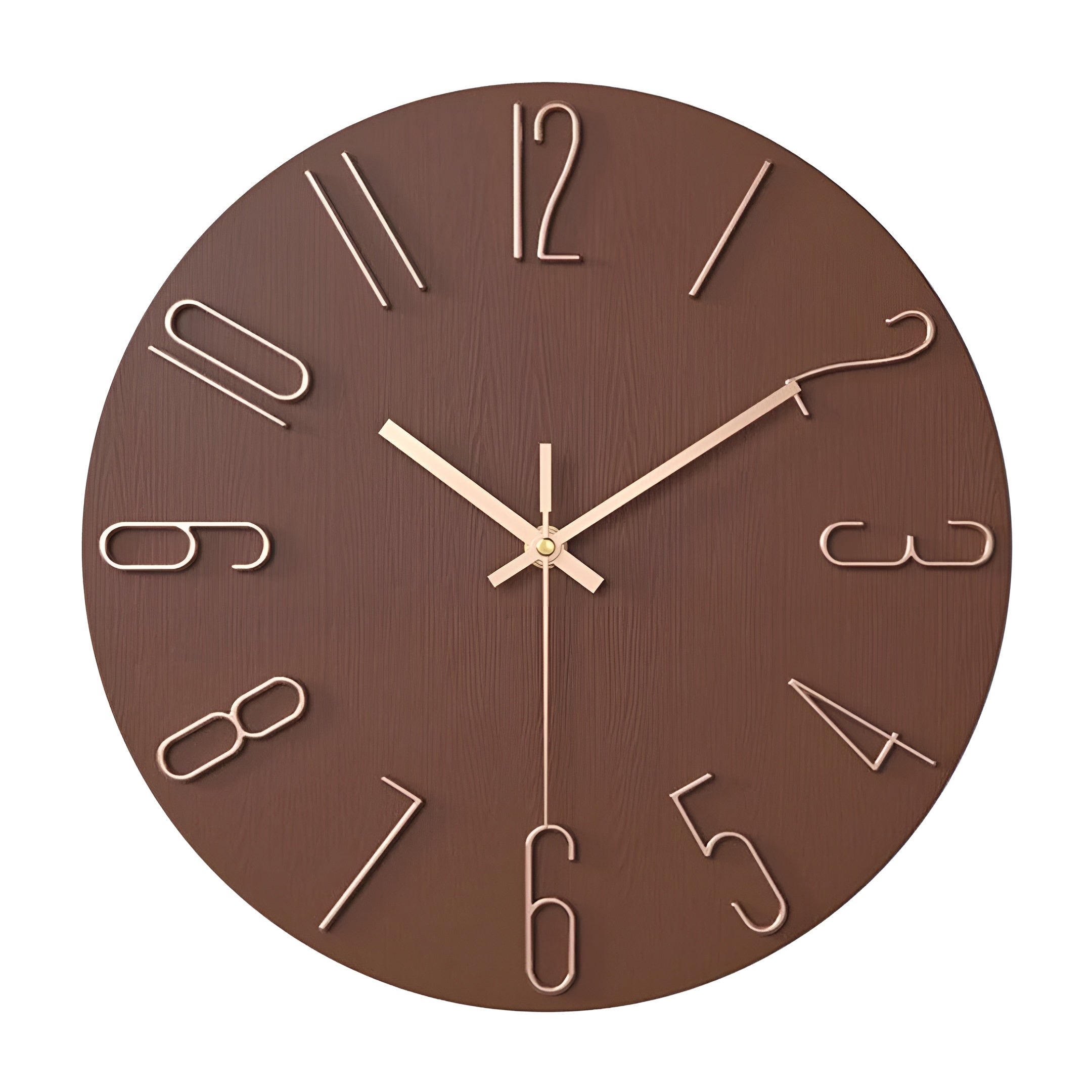 Templa – Modern Wall Clock Silent Quartz Clock for Living Room Home Decor Minimalist Design