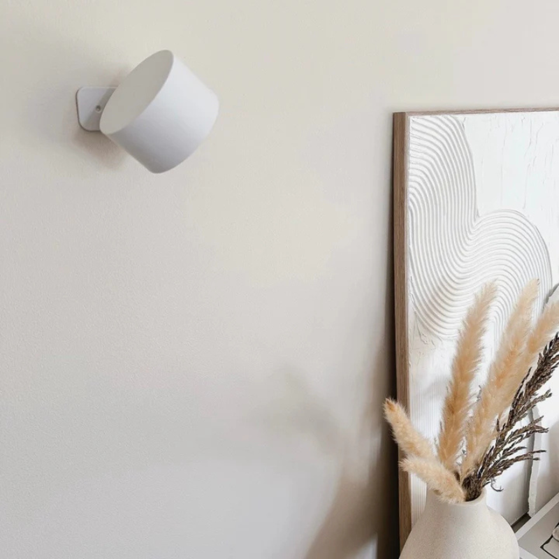 OrbitGlow – Wireless 360° LED wall light for modern living