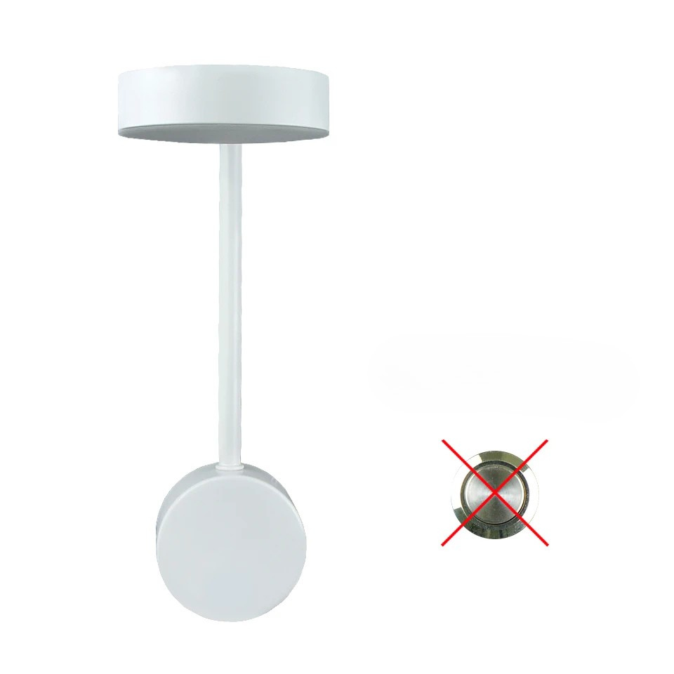 LumoraSpin – Rotating gold LED wall lamp with 350° adjustable light (7W)
