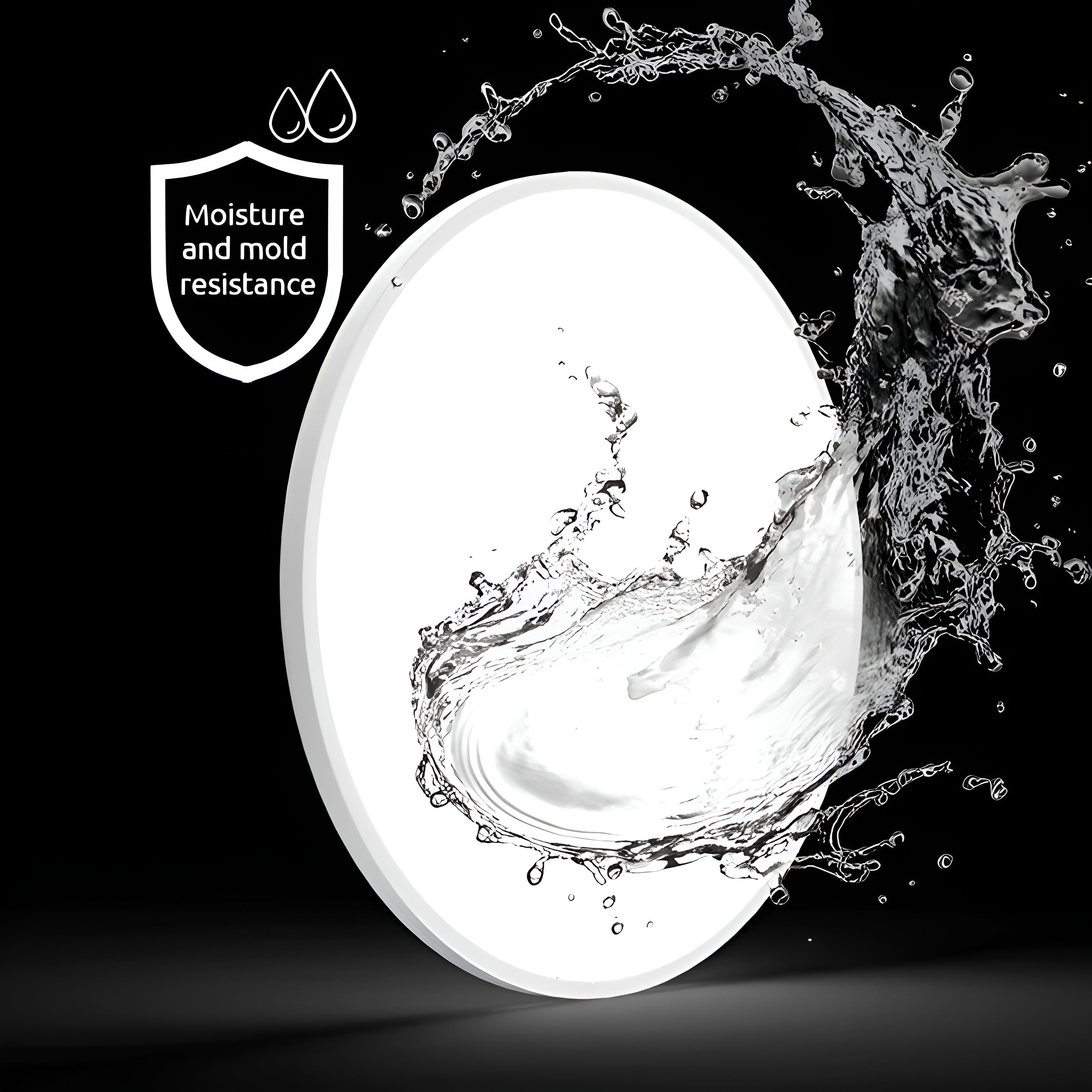 AuriLite – Minimalist Round LED Ceiling Light - Modern Energy-Saving Home Lighting