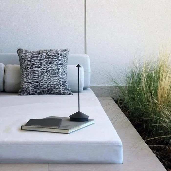 PineGlow – Waterproof rechargeable wireless LED table lamp for indoor & outdoor ambient lighting