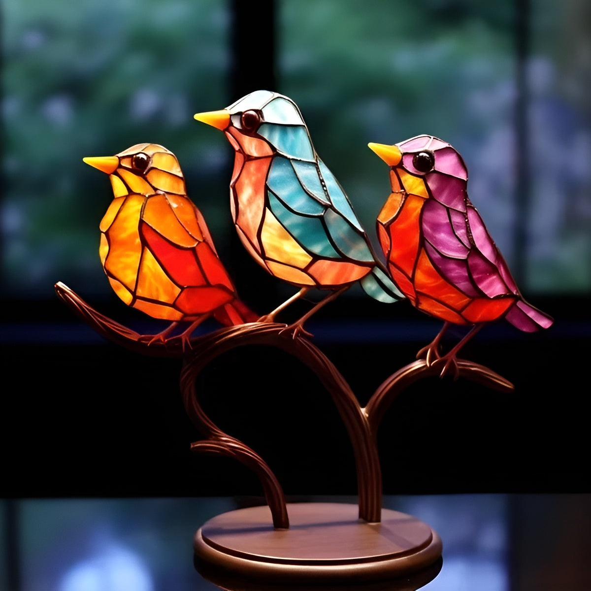 Oryxen – Handmade Bird Statue Elegant Decorative Glass Sculpture