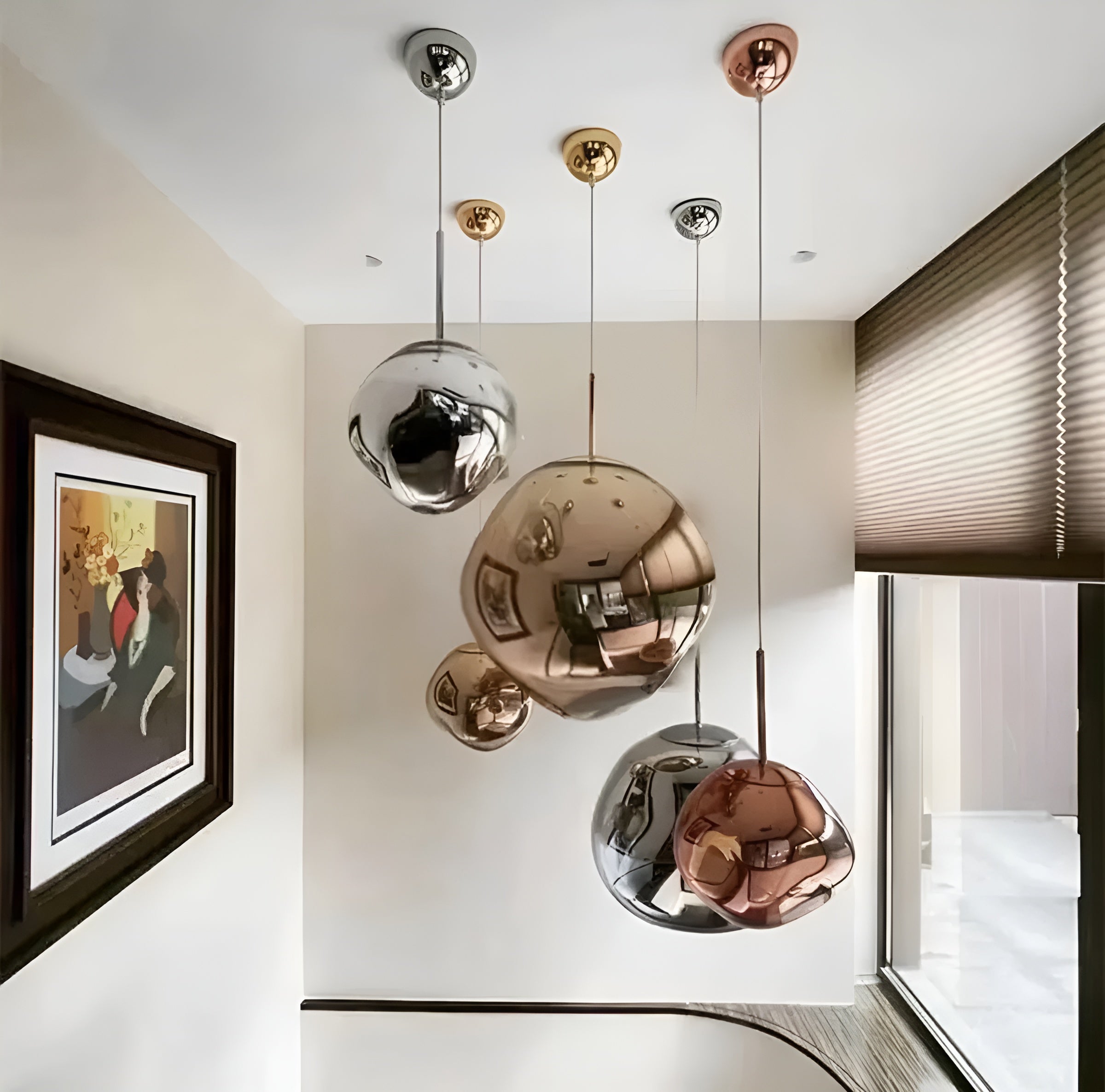 LumiMarble – Macaron Deco Pendant Light a Modern Reflective Home Lighting