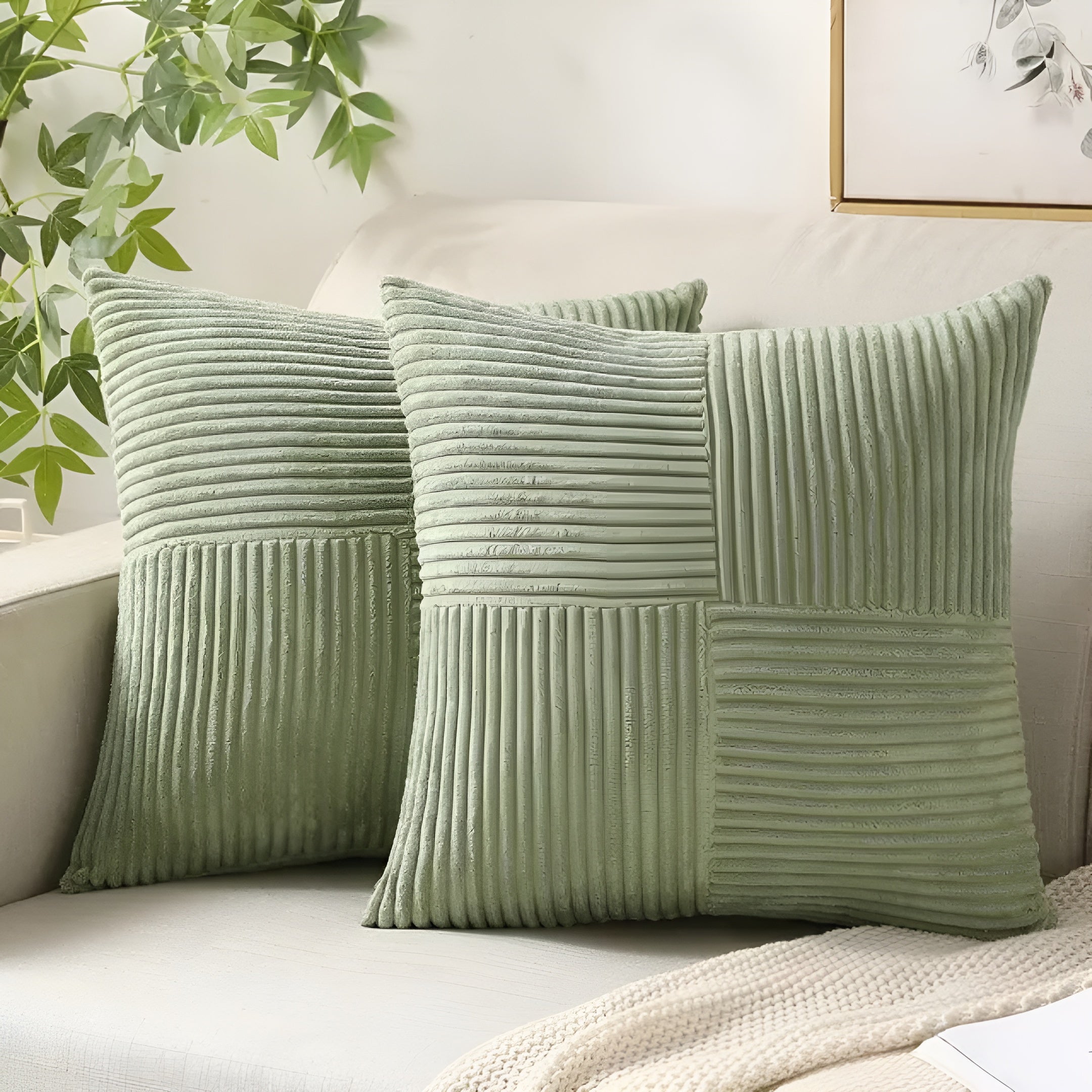 Velvaira – Luxe Throw Pillow Soft Plush Cushion for Bed Sofa or Couch Home Decor