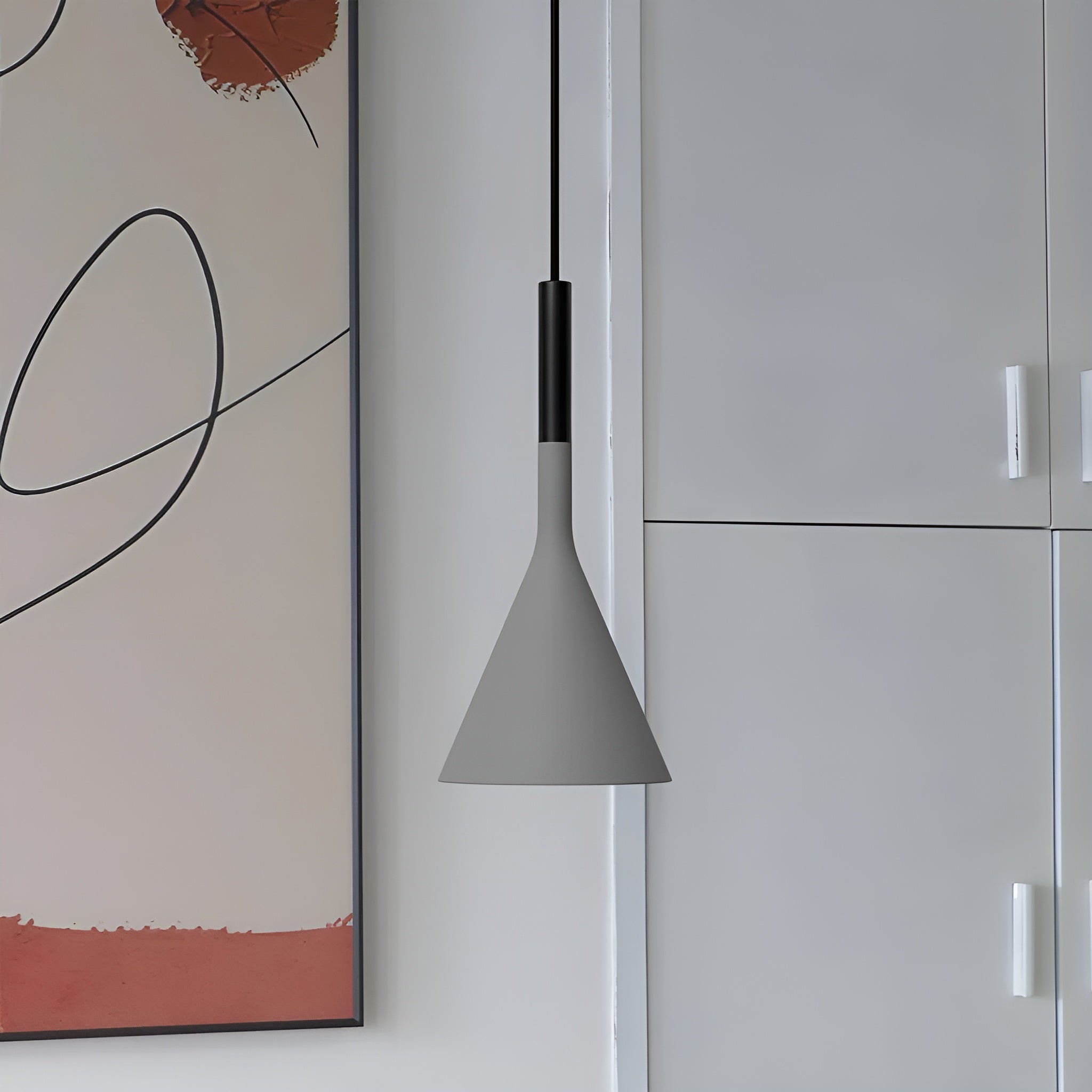 CementoGlow – Modern Concrete Pendant Light for Stylish Interiors