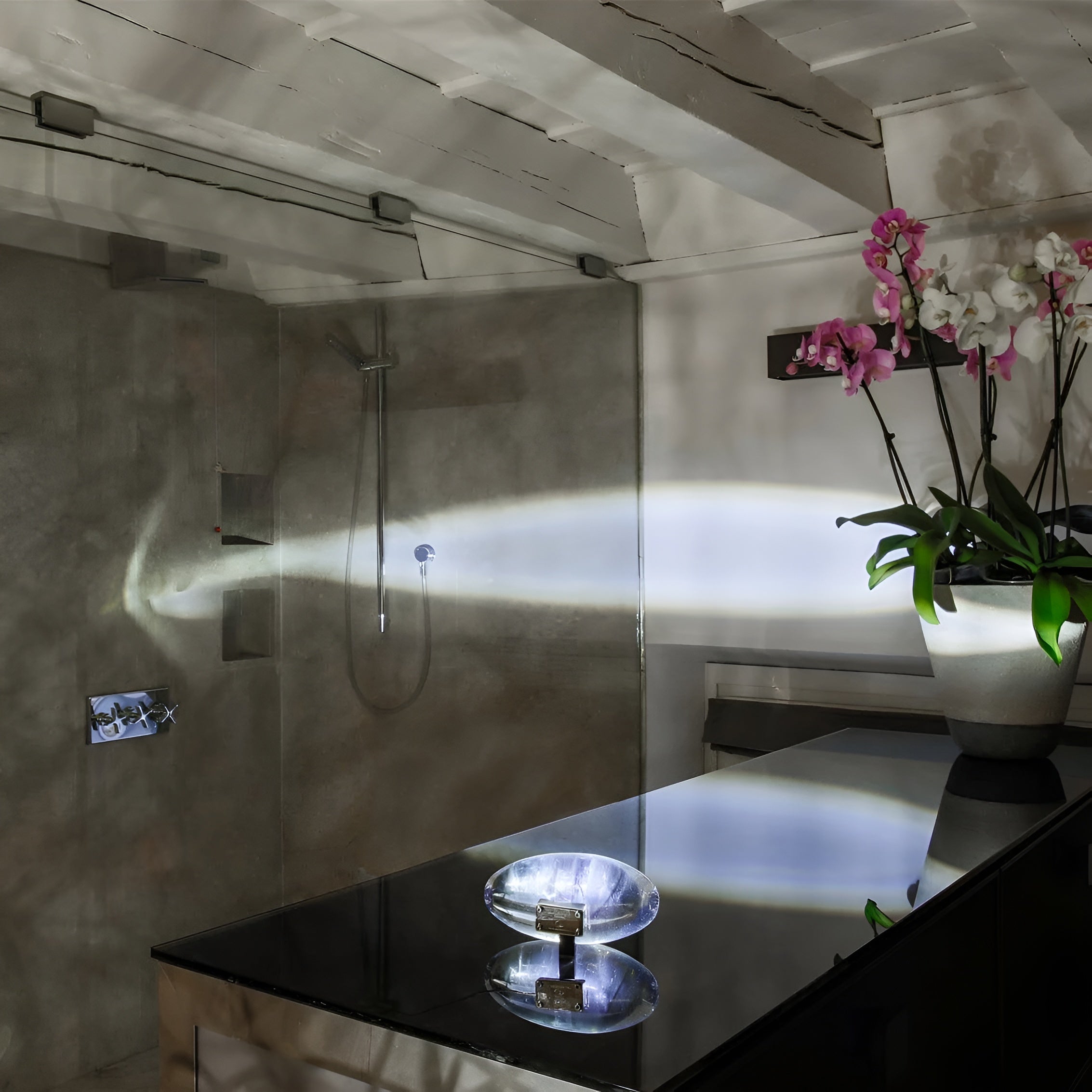 Atmara – Atman Table Lamp Minimal Glass LED Ambient Light