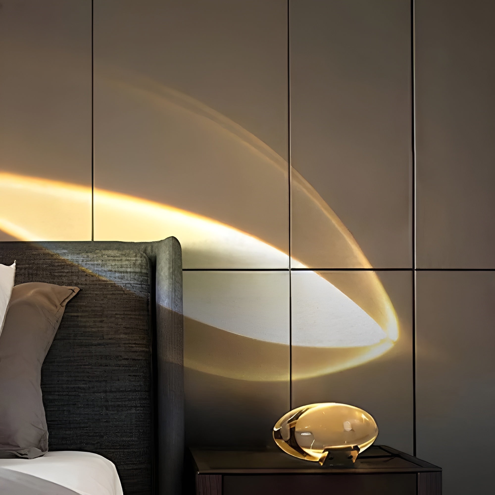 Atmara – Atman Table Lamp Minimal Glass LED Ambient Light