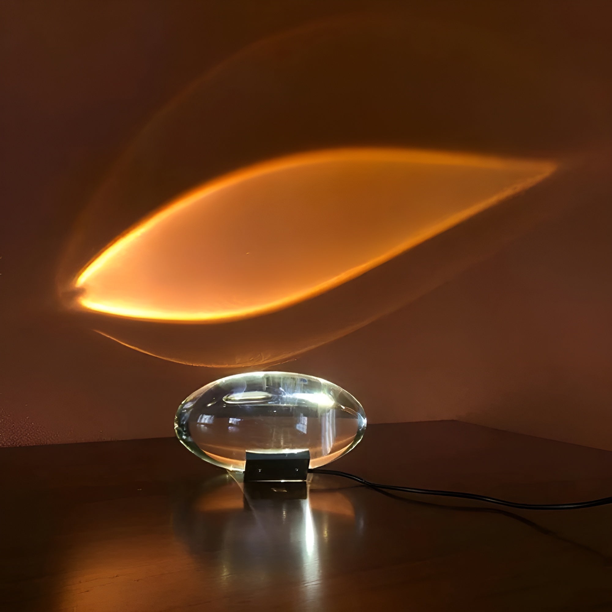 Atmara – Atman Table Lamp Minimal Glass LED Ambient Light