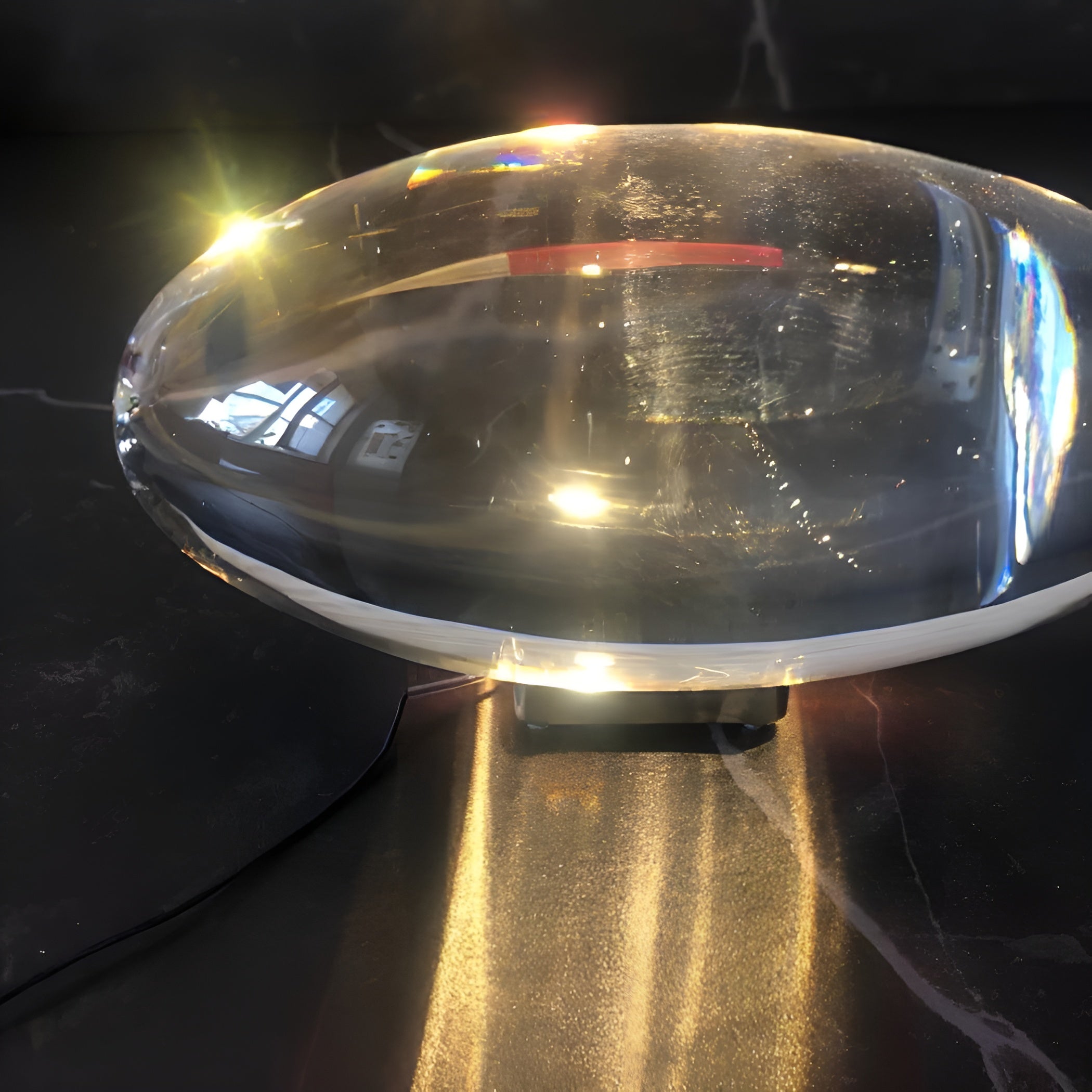 Atmara – Atman Table Lamp Minimal Glass LED Ambient Light