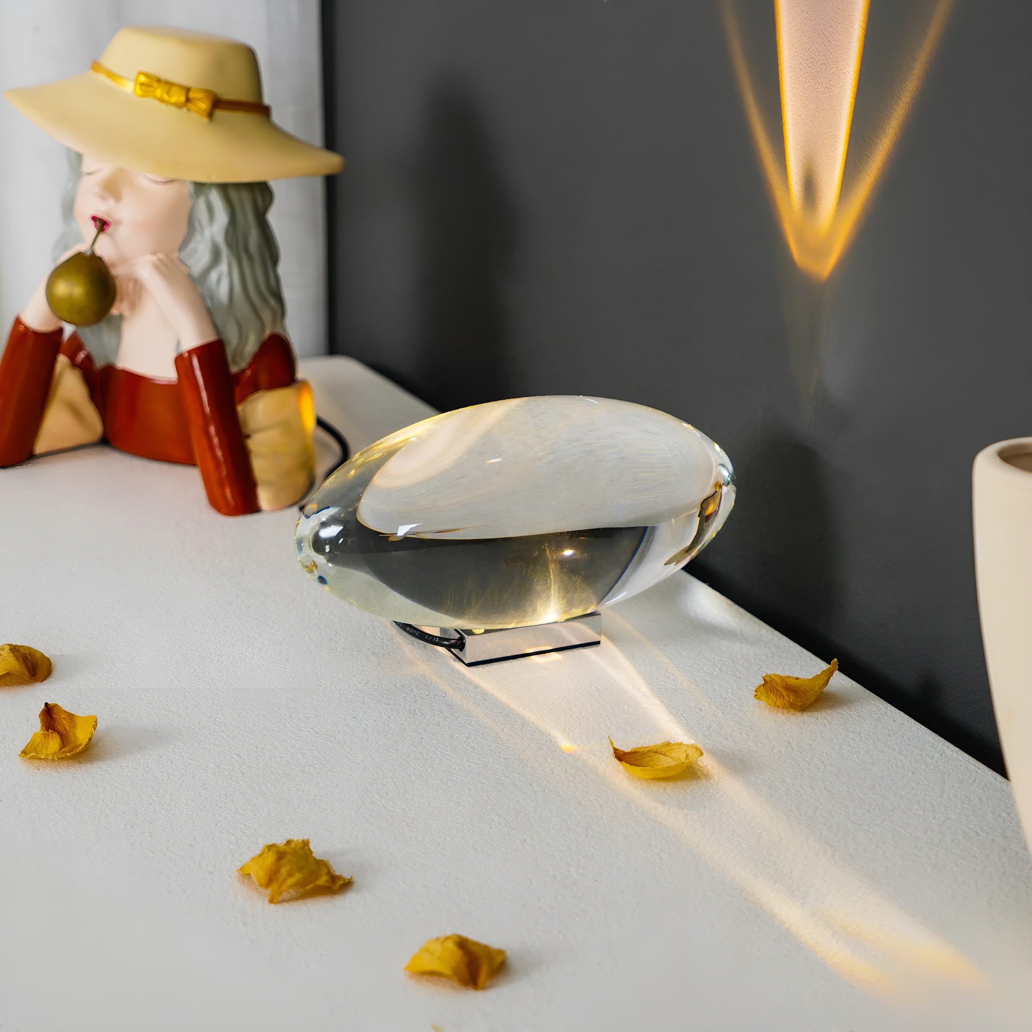 Atmara – Atman Table Lamp Minimal Glass LED Ambient Light