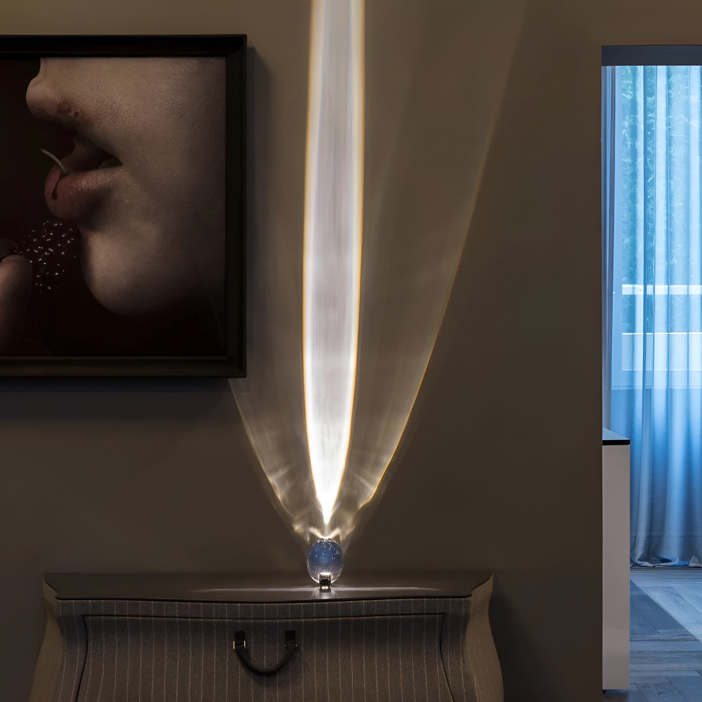 Atmara – Atman Table Lamp Minimal Glass LED Ambient Light