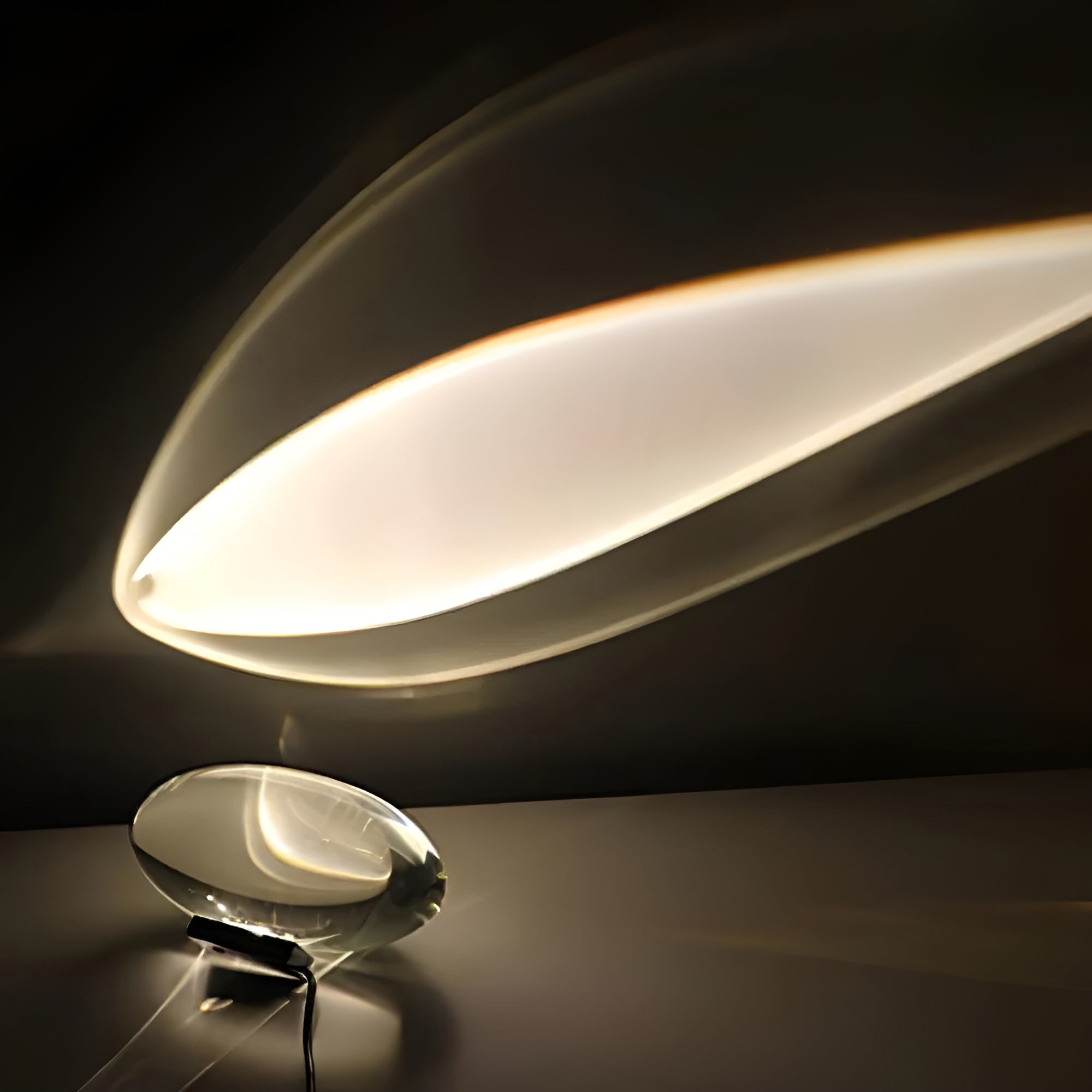 Atmara – Atman Table Lamp Minimal Glass LED Ambient Light