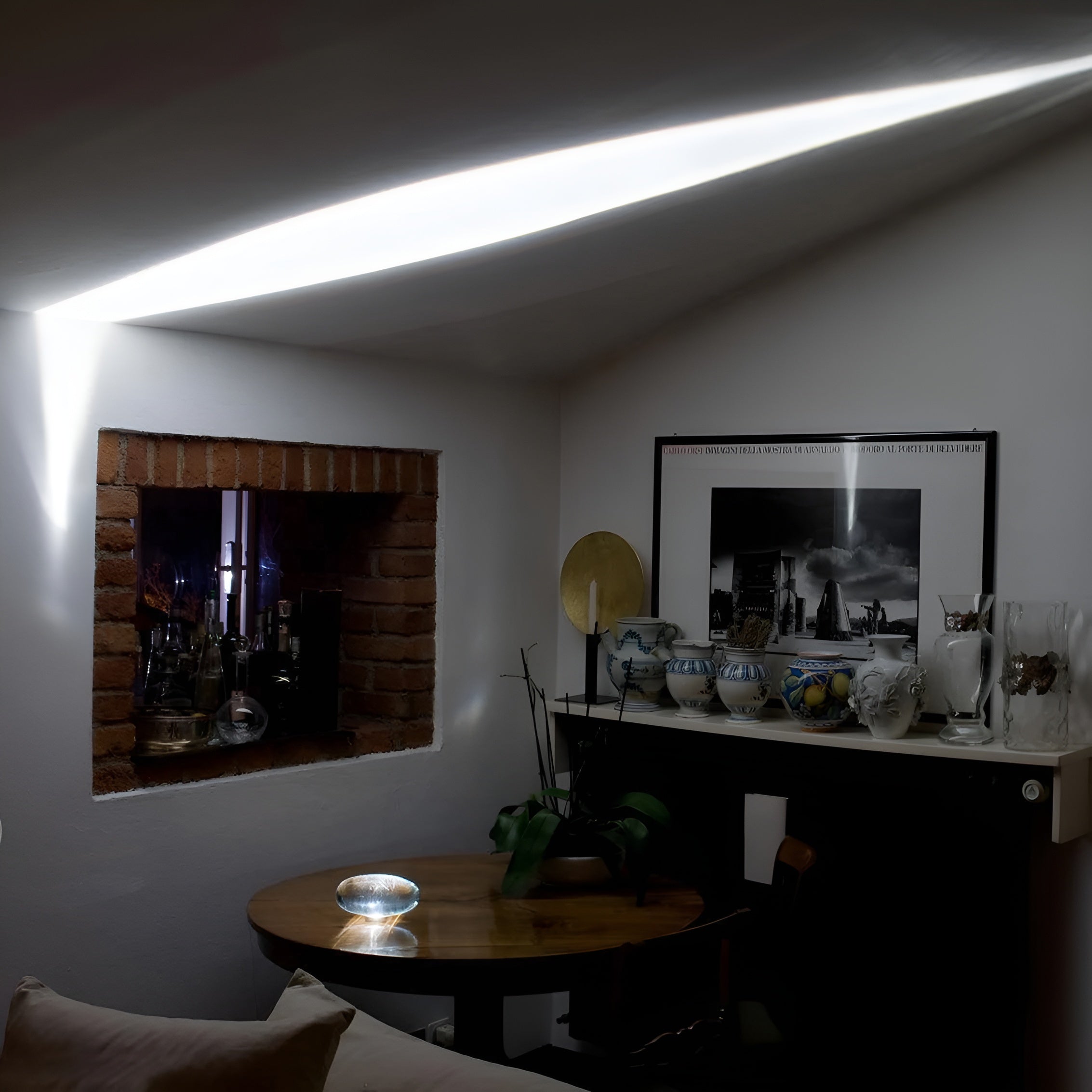 Atmara – Atman Table Lamp Minimal Glass LED Ambient Light