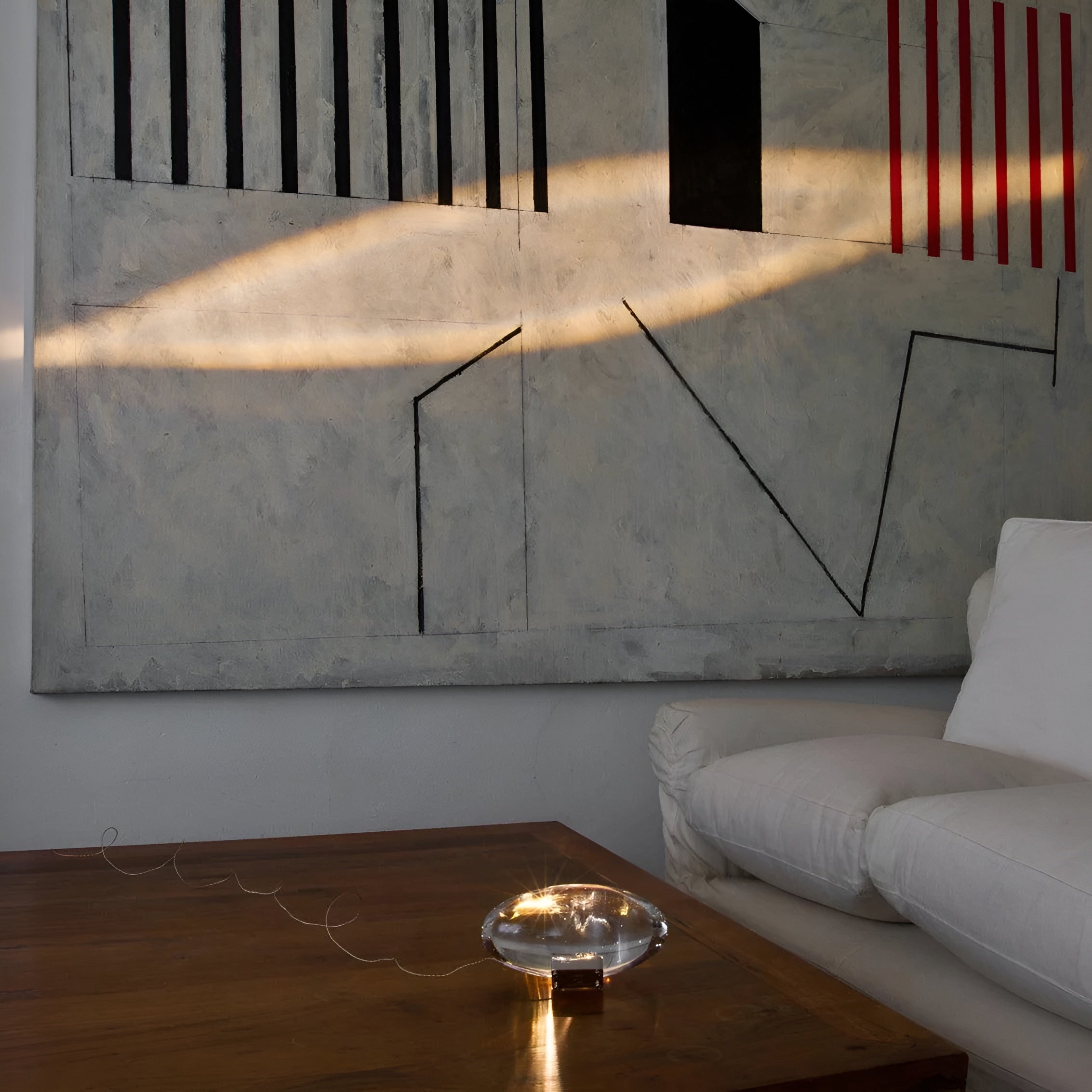 Atmara – Atman Table Lamp Minimal Glass LED Ambient Light