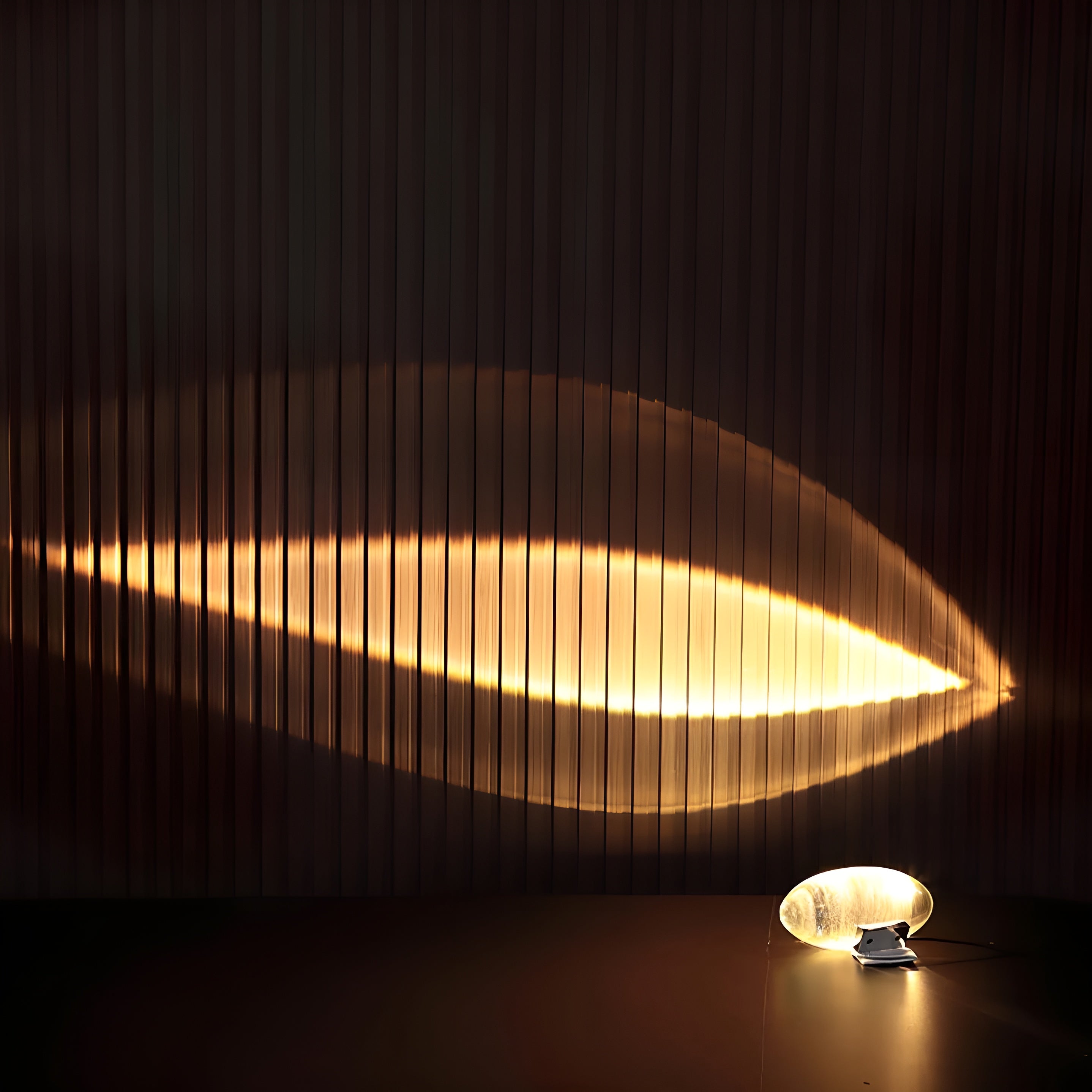 Atmara – Atman Table Lamp Minimal Glass LED Ambient Light