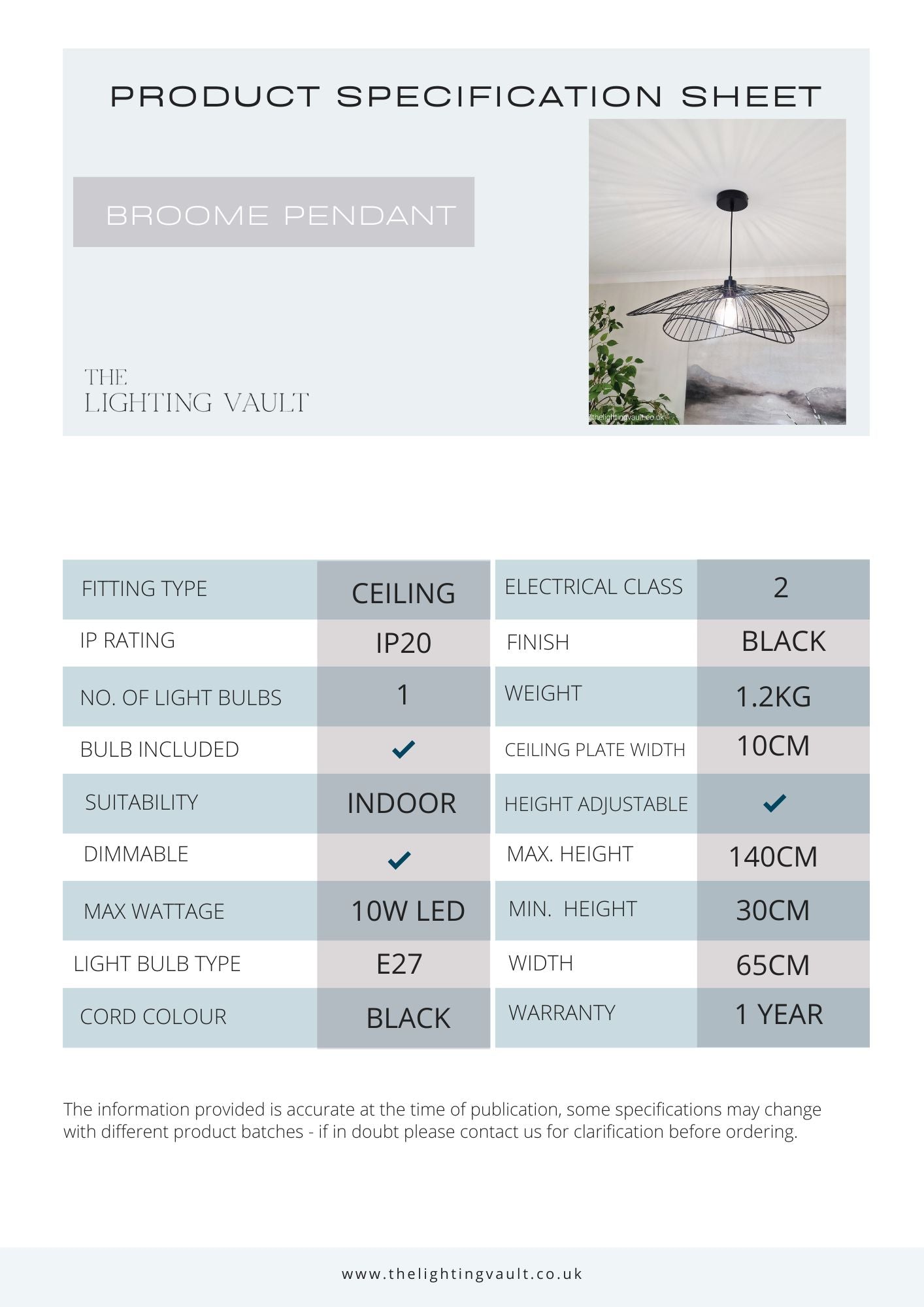 BroomeGlow – Nordic Pendant Light with Sculptural Elegance