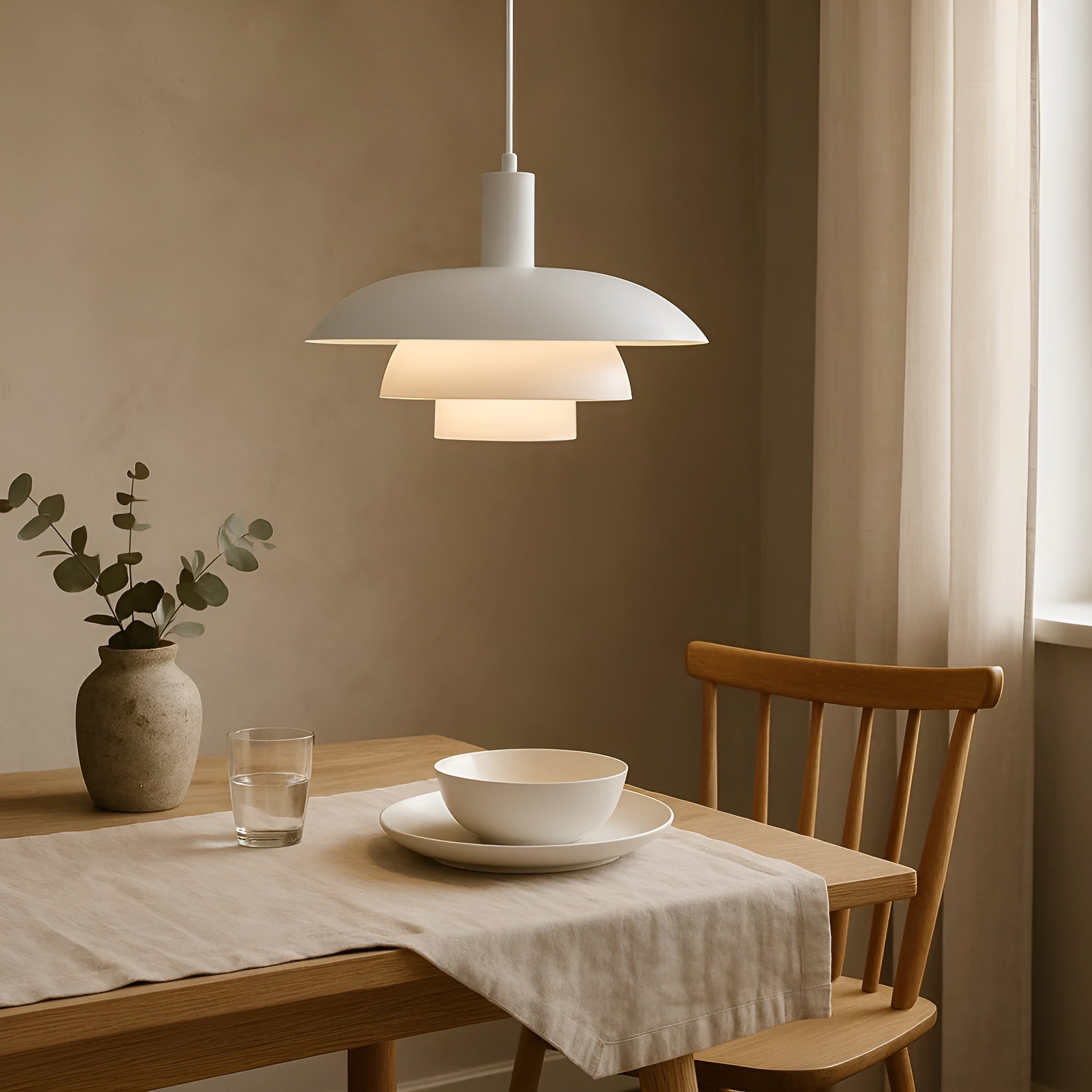 Nordahlux – Pendant Lamp Danish Style LED Minimalist Ceiling Light Fixture