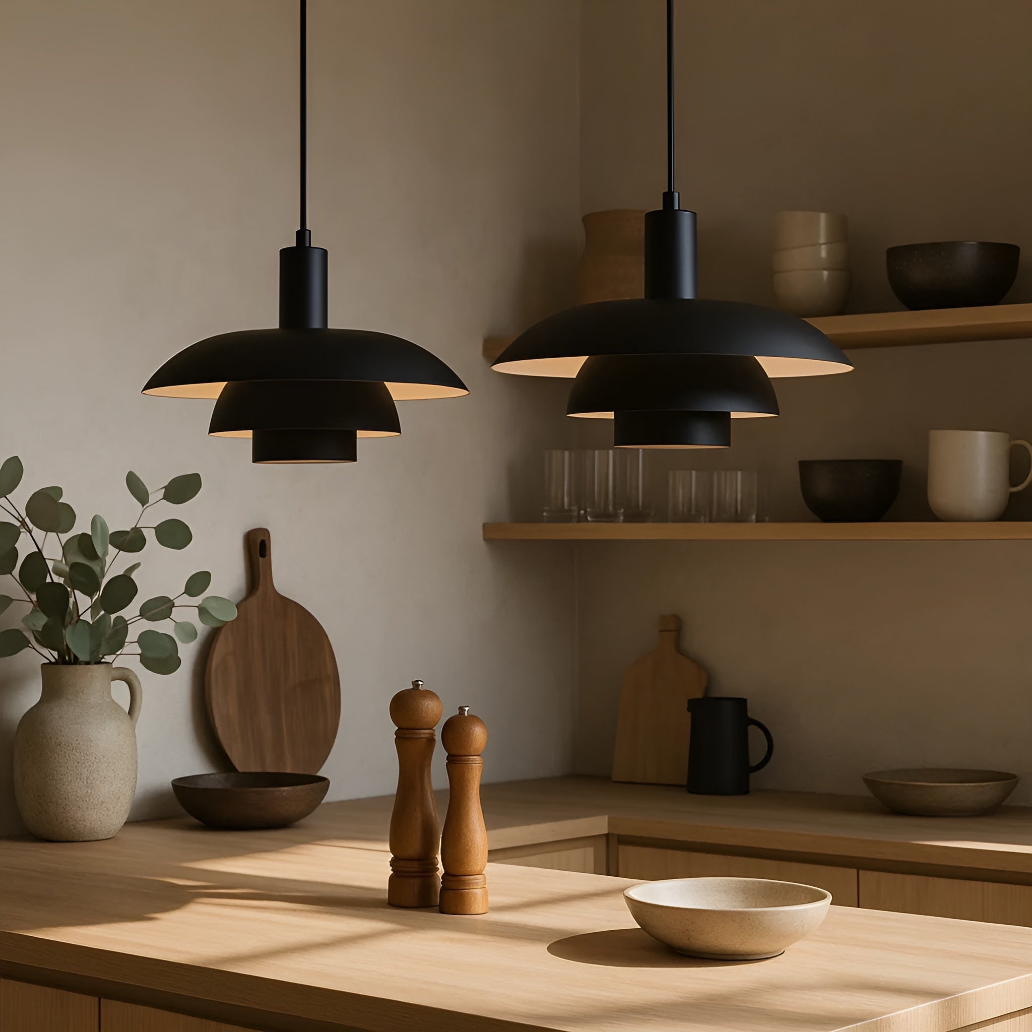 Nordahlux – Pendant Lamp Danish Style LED Minimalist Ceiling Light Fixture