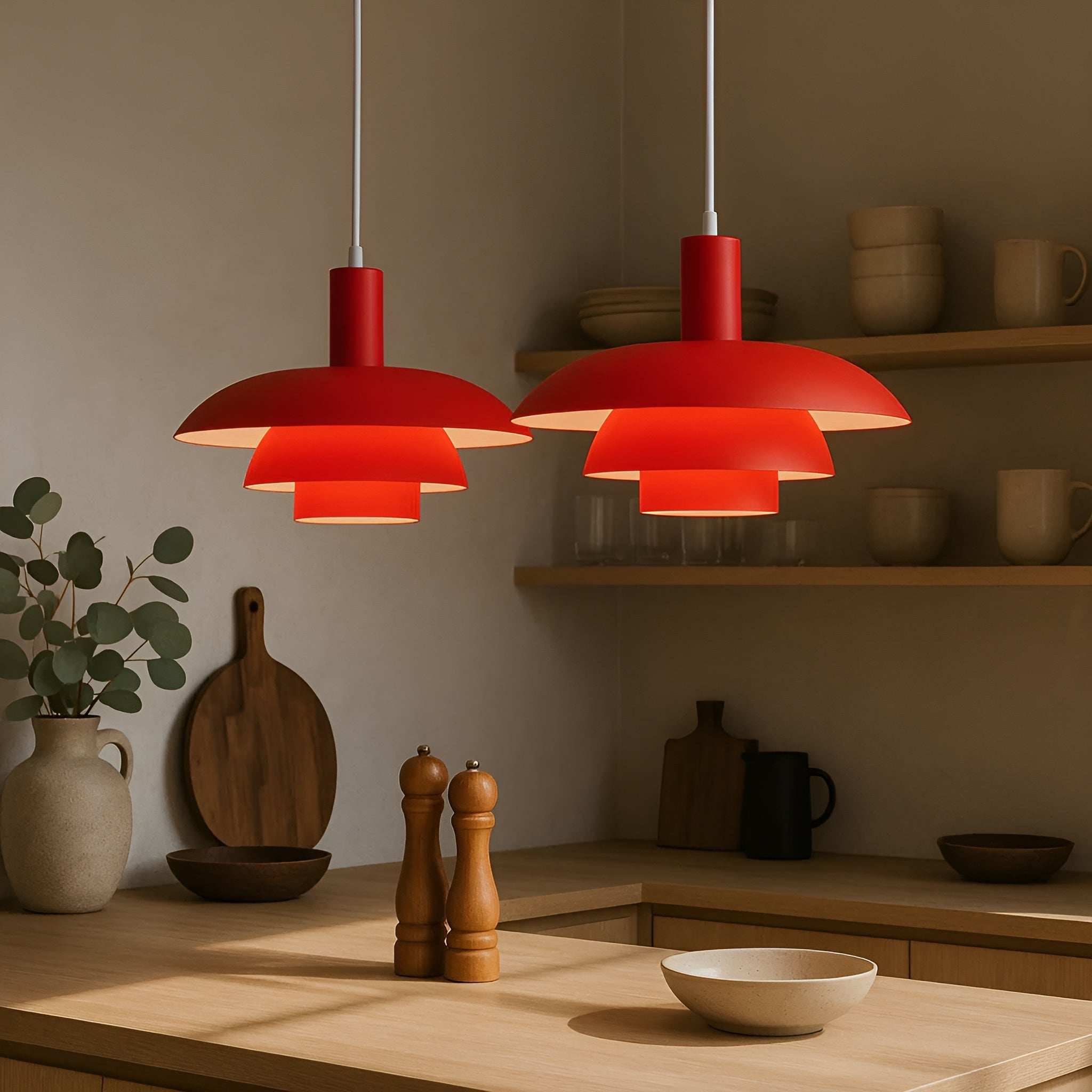 Nordahlux – Pendant Lamp Danish Style LED Minimalist Ceiling Light Fixture