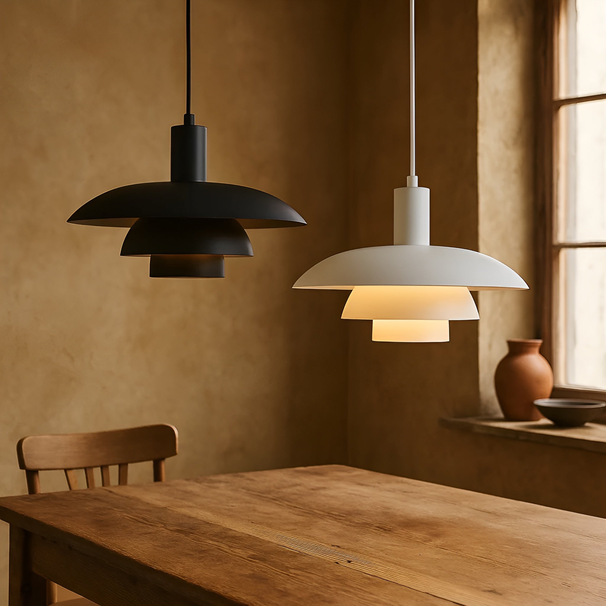 Nordahlux – Pendant Lamp Danish Style LED Minimalist Ceiling Light Fixture