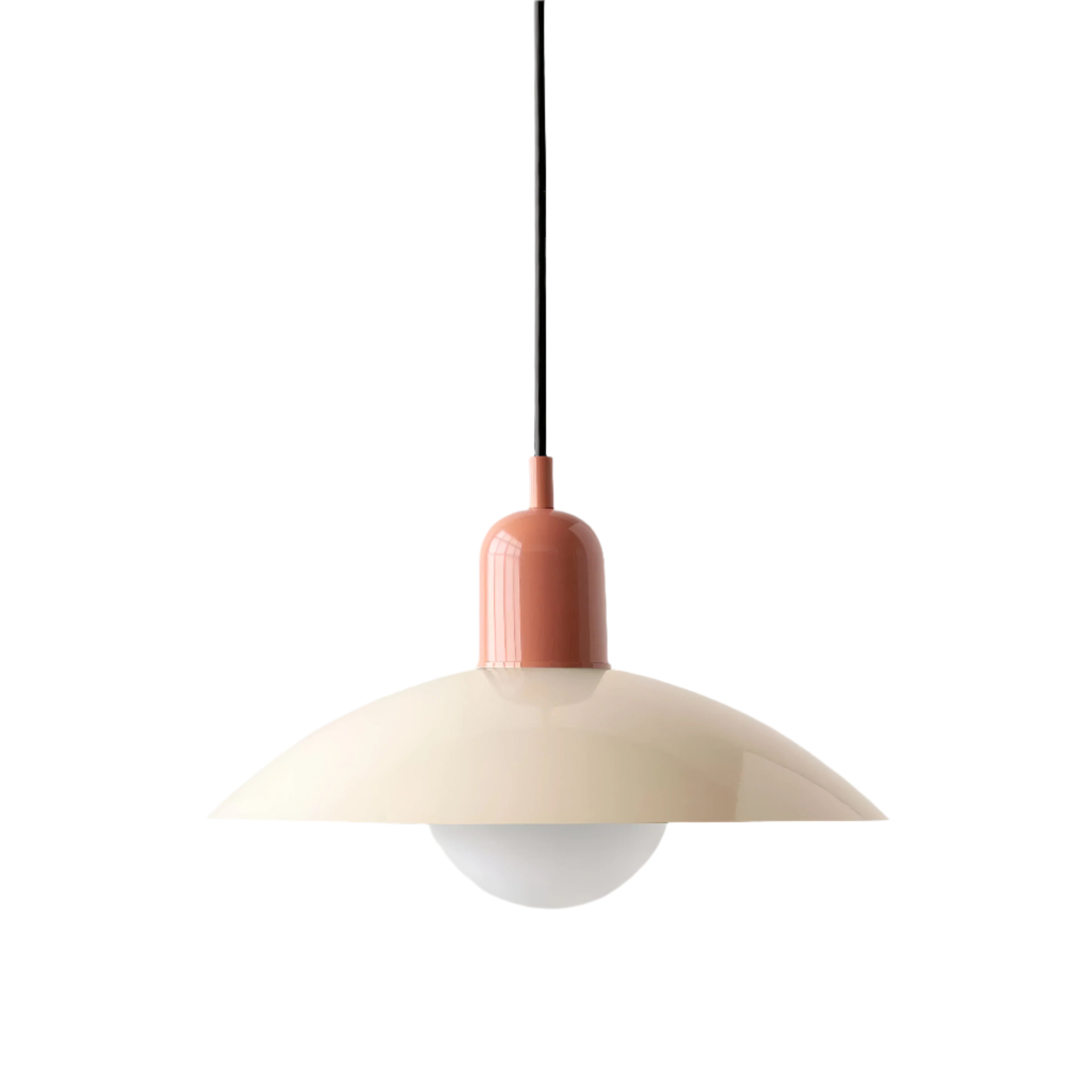 LineaGlow – Nordic Macaron Pendant Light Bauhaus Modern Hanging Lamp Adjustable for Dining Room Kitchen or Café