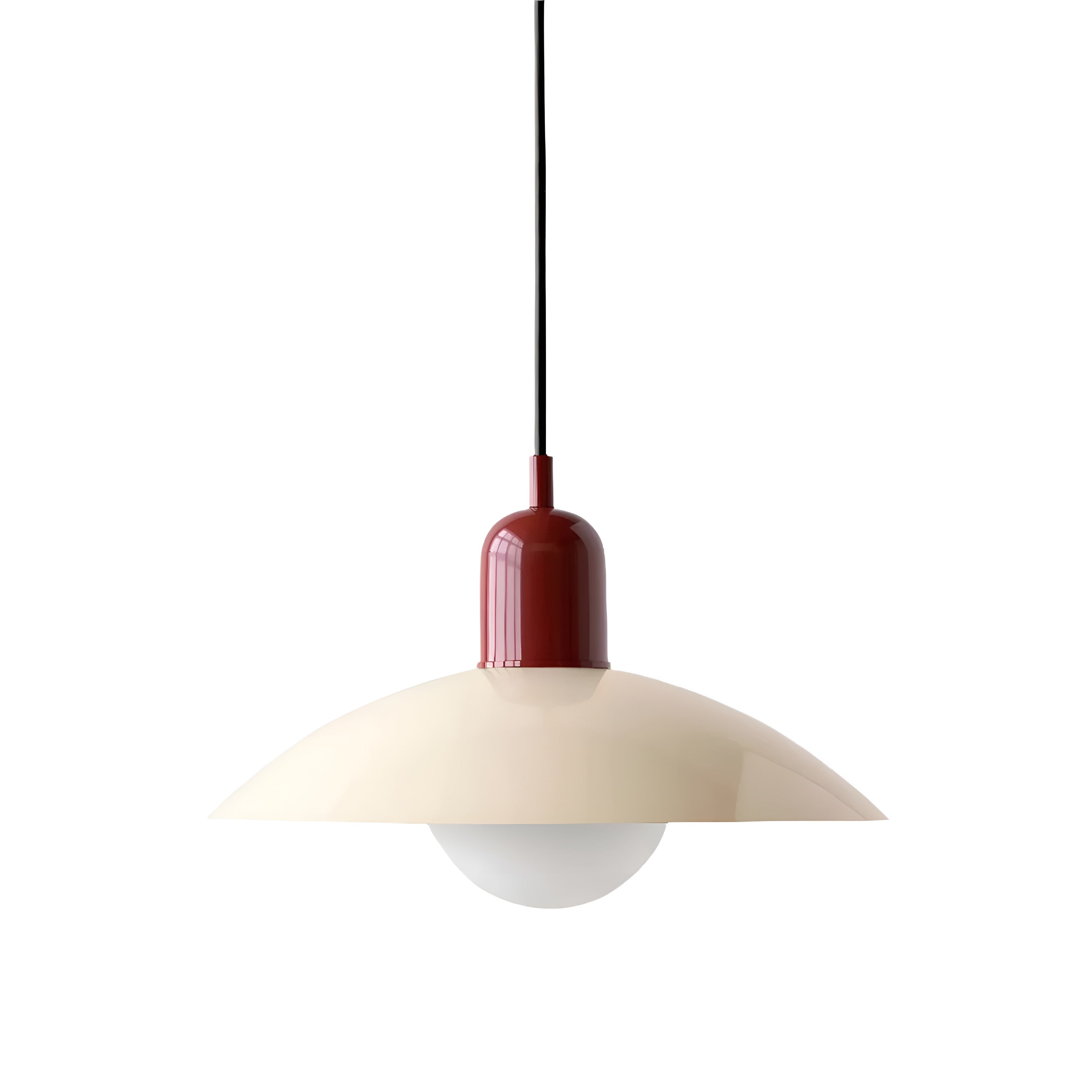 LineaGlow – Nordic Macaron Pendant Light Bauhaus Modern Hanging Lamp Adjustable for Dining Room Kitchen or Café