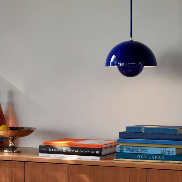 Prismalux - Half-round pendant lamp with warm LED light