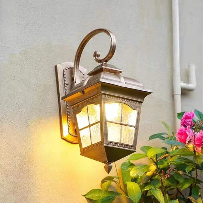 GlowShell – Weatherproof wall light for outdoor ambiance