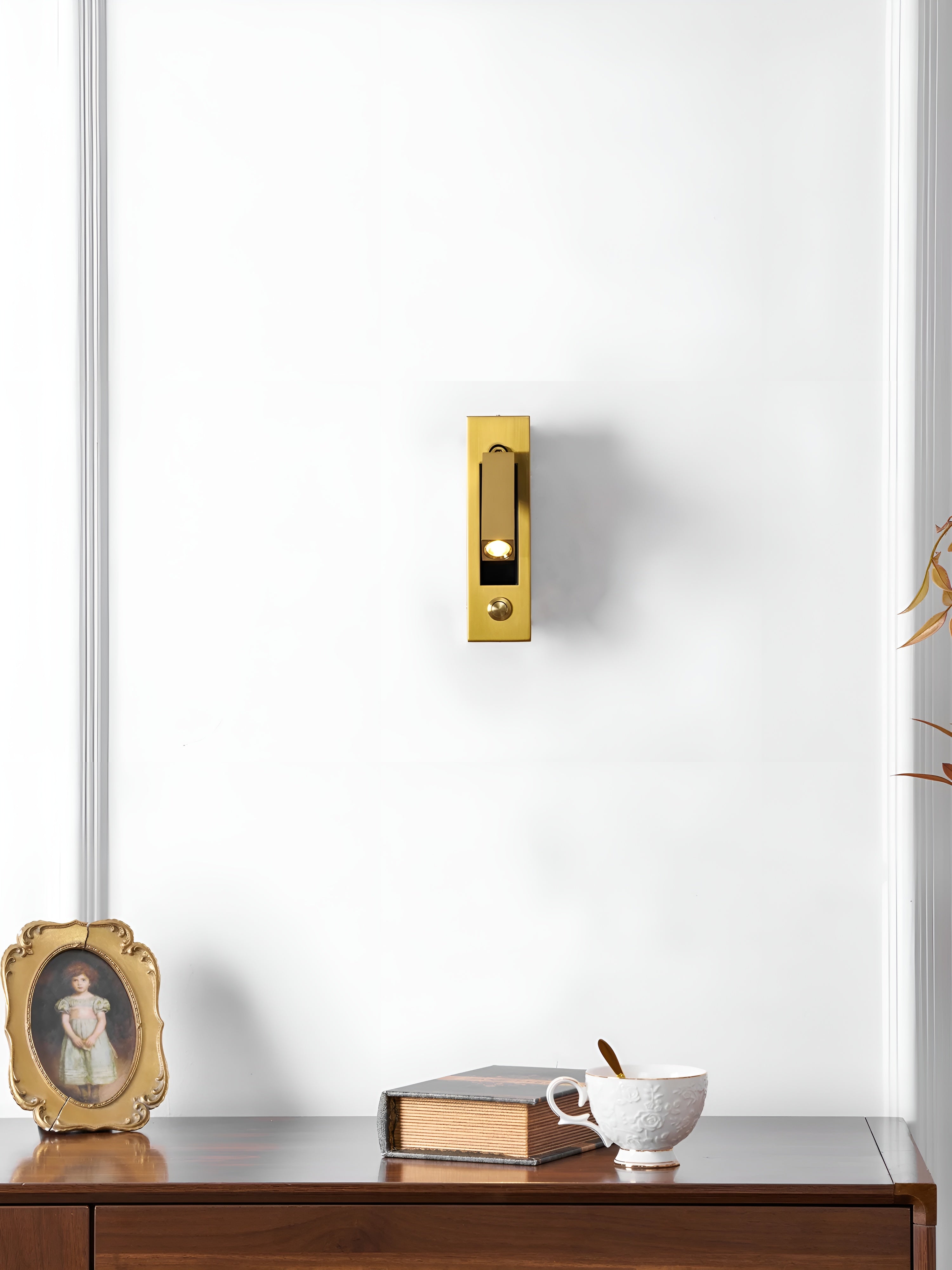 Lumiva – Embedded Bedside Sconce Minimalist Adjustable Wall Light