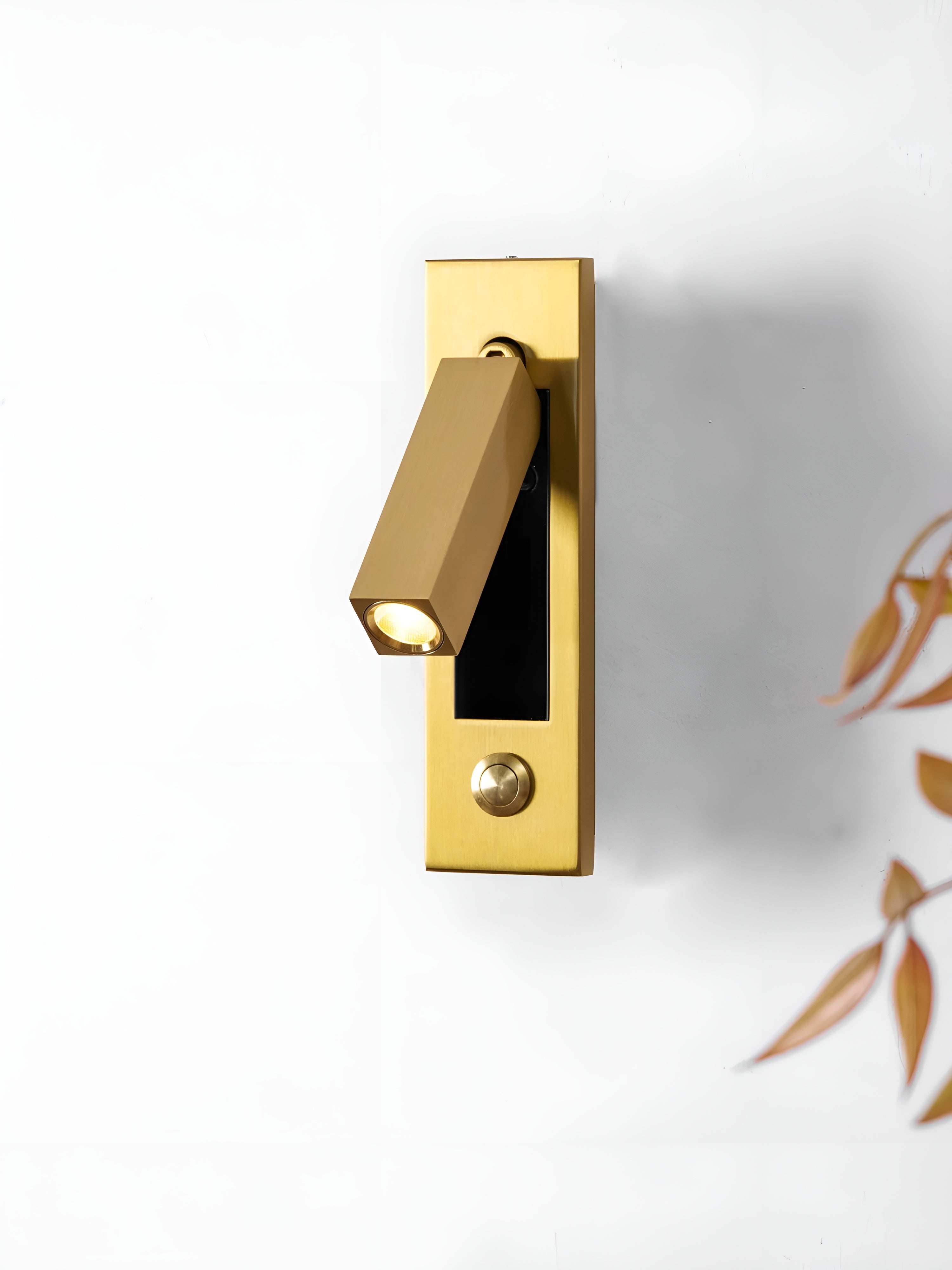 Lumiva – Embedded Bedside Sconce Minimalist Adjustable Wall Light