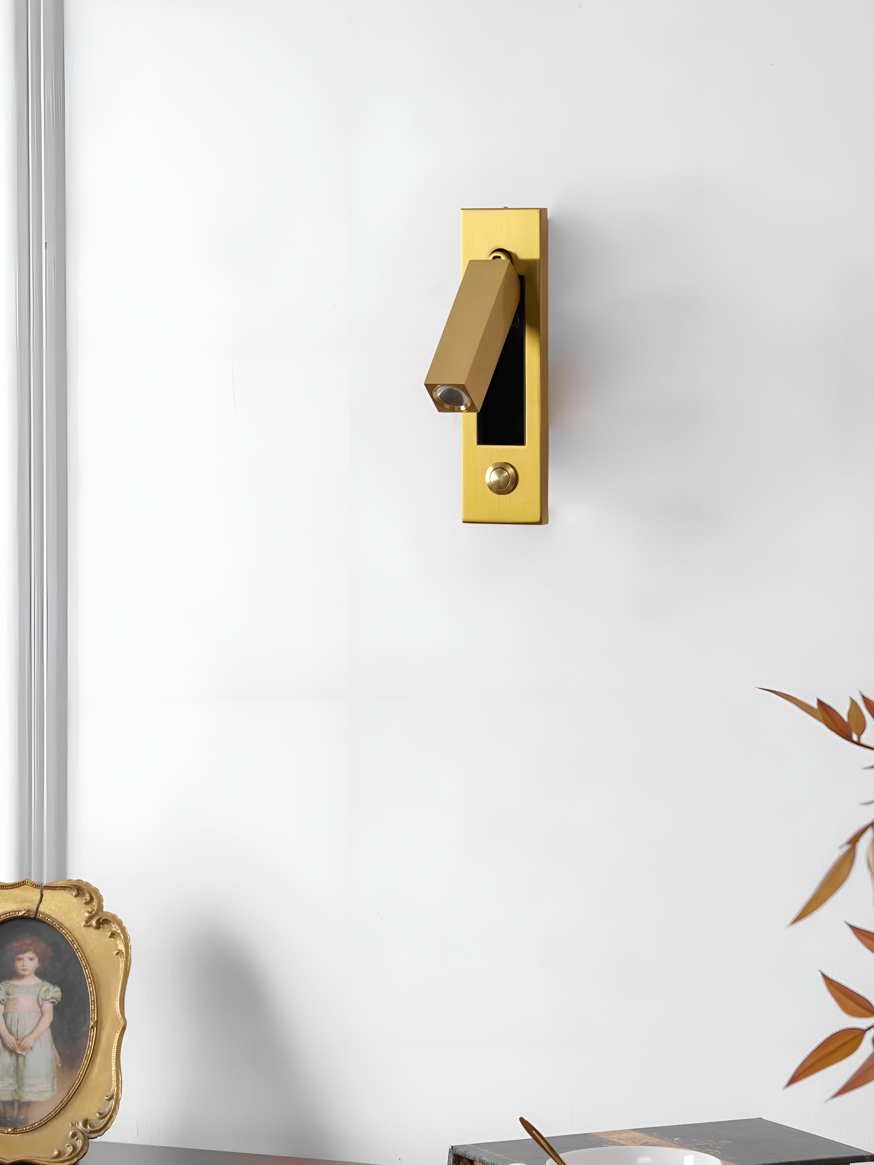 Lumiva – Embedded Bedside Sconce Minimalist Adjustable Wall Light