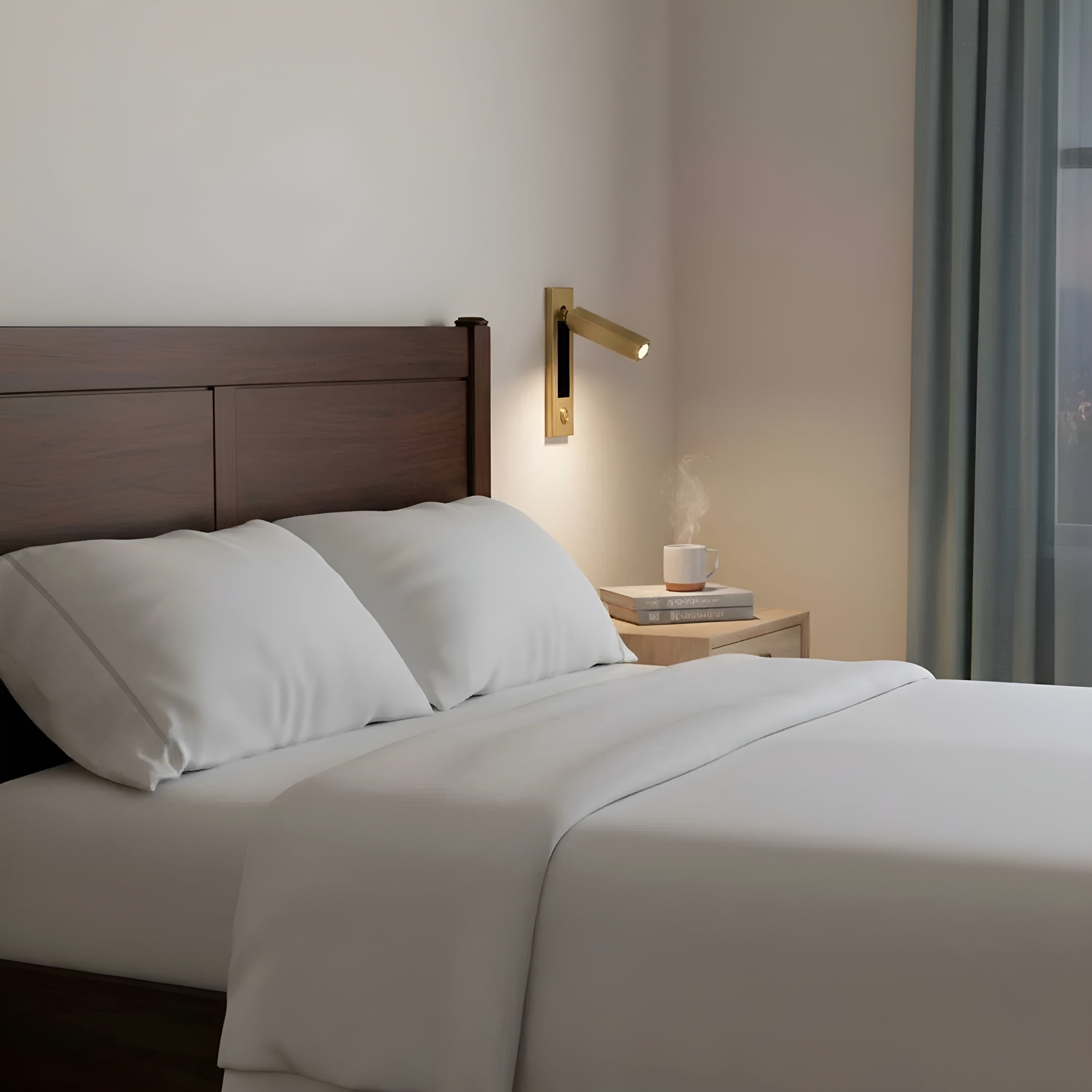 Lumiva – Embedded Bedside Sconce Minimalist Adjustable Wall Light