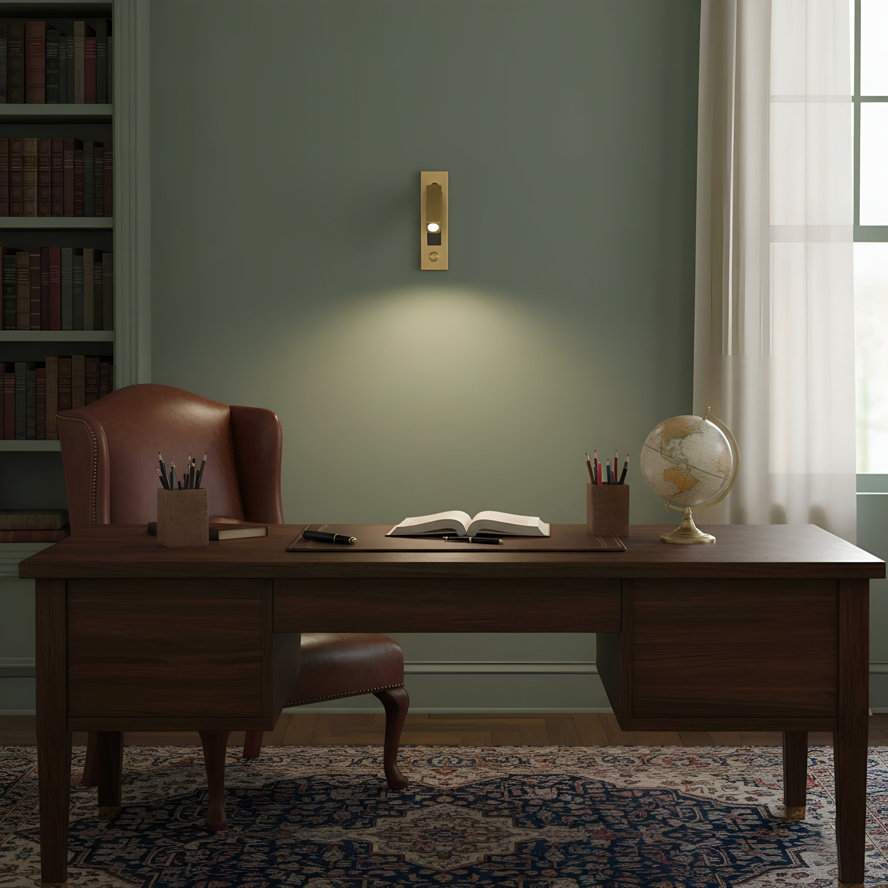 Lumiva – Embedded Bedside Sconce Minimalist Adjustable Wall Light