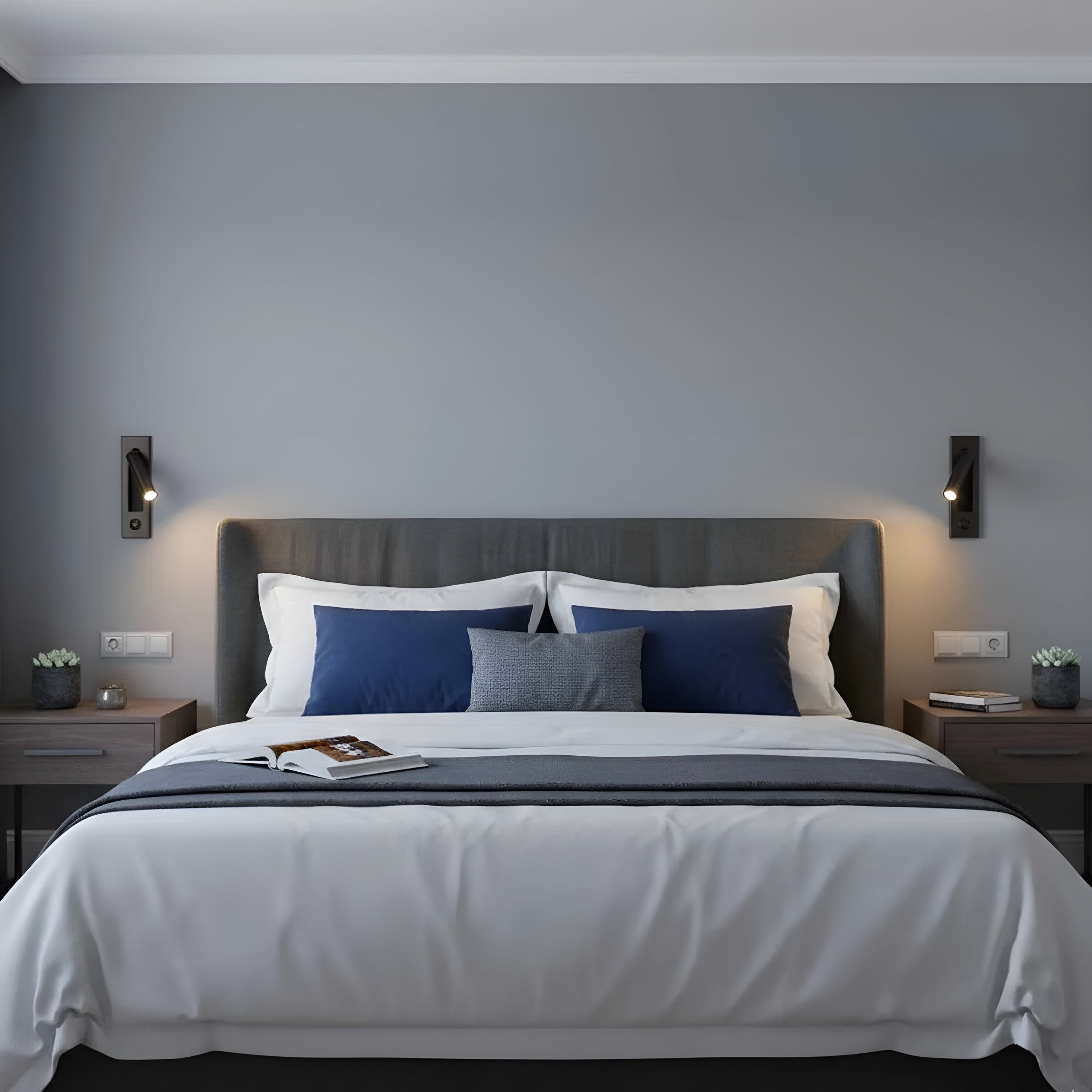 Lumiva – Embedded Bedside Sconce Minimalist Adjustable Wall Light