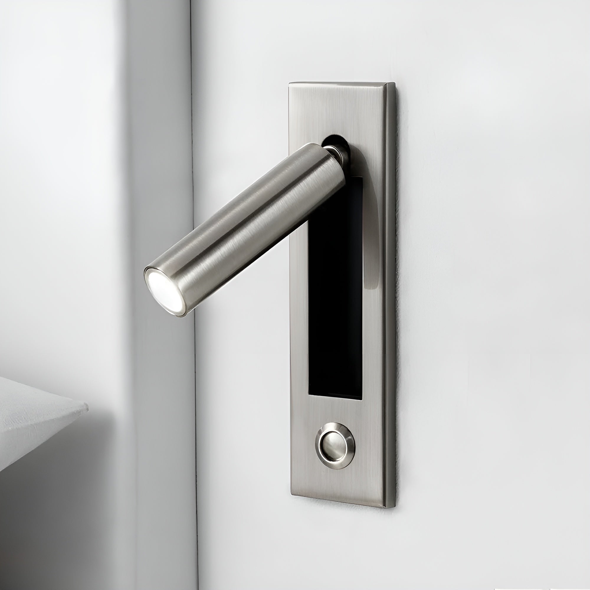 Lumiva – Embedded Bedside Sconce Minimalist Adjustable Wall Light