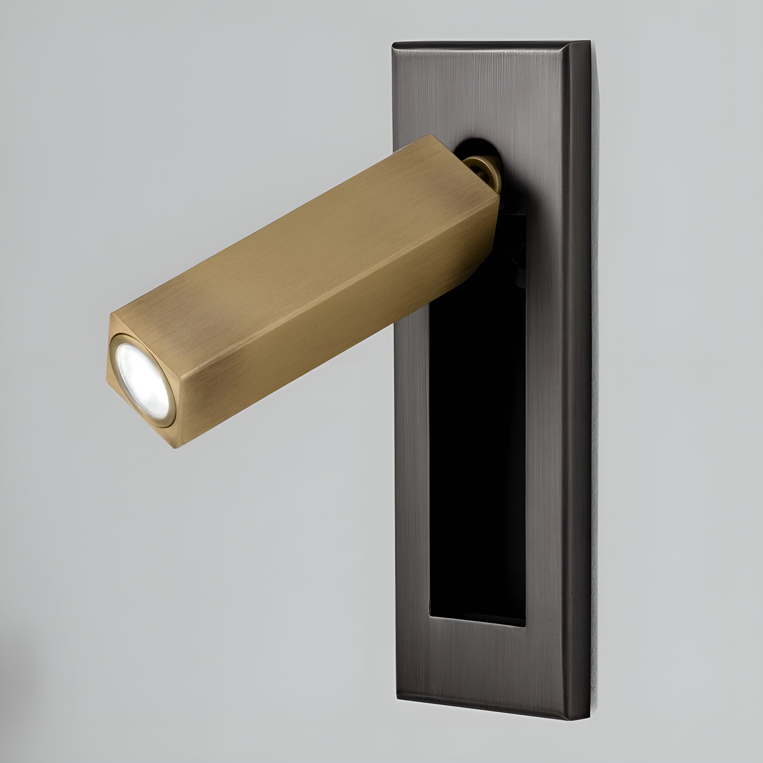 Lumiva – Embedded Bedside Sconce Minimalist Adjustable Wall Light