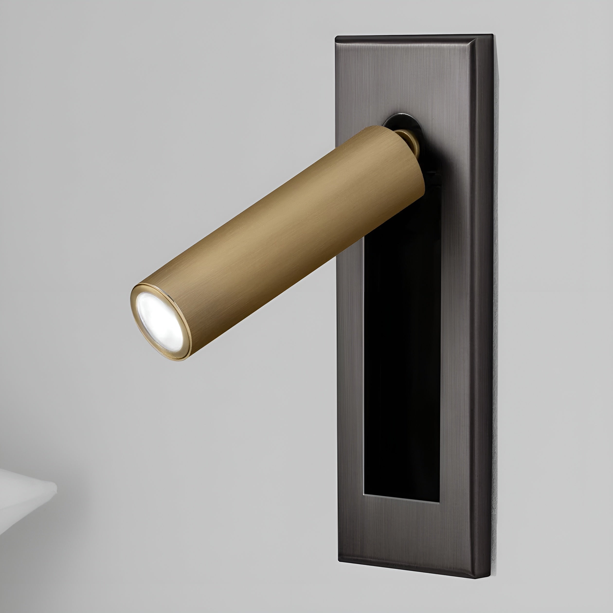 Lumiva – Embedded Bedside Sconce Minimalist Adjustable Wall Light