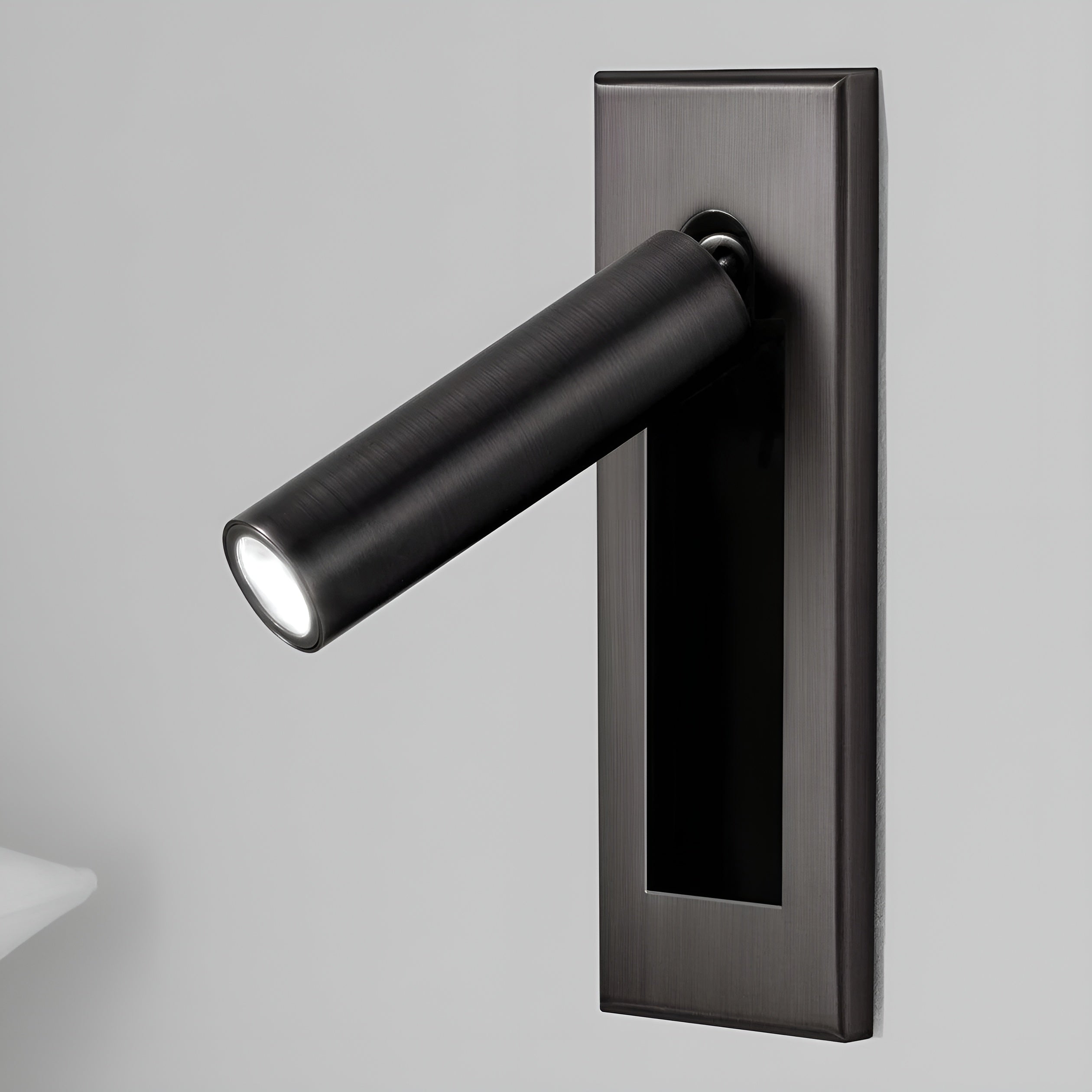 Lumiva – Embedded Bedside Sconce Minimalist Adjustable Wall Light