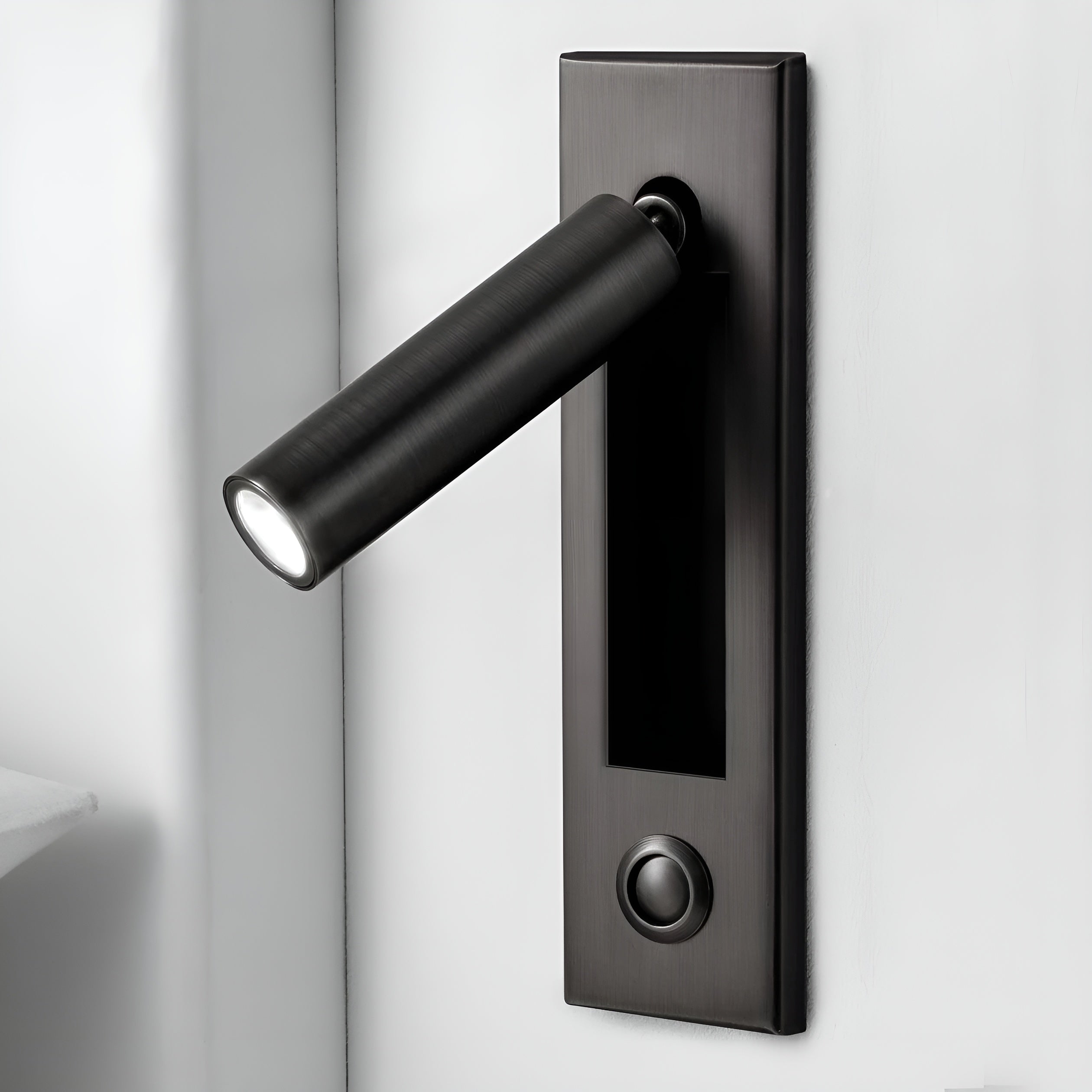 Lumiva – Embedded Bedside Sconce Minimalist Adjustable Wall Light