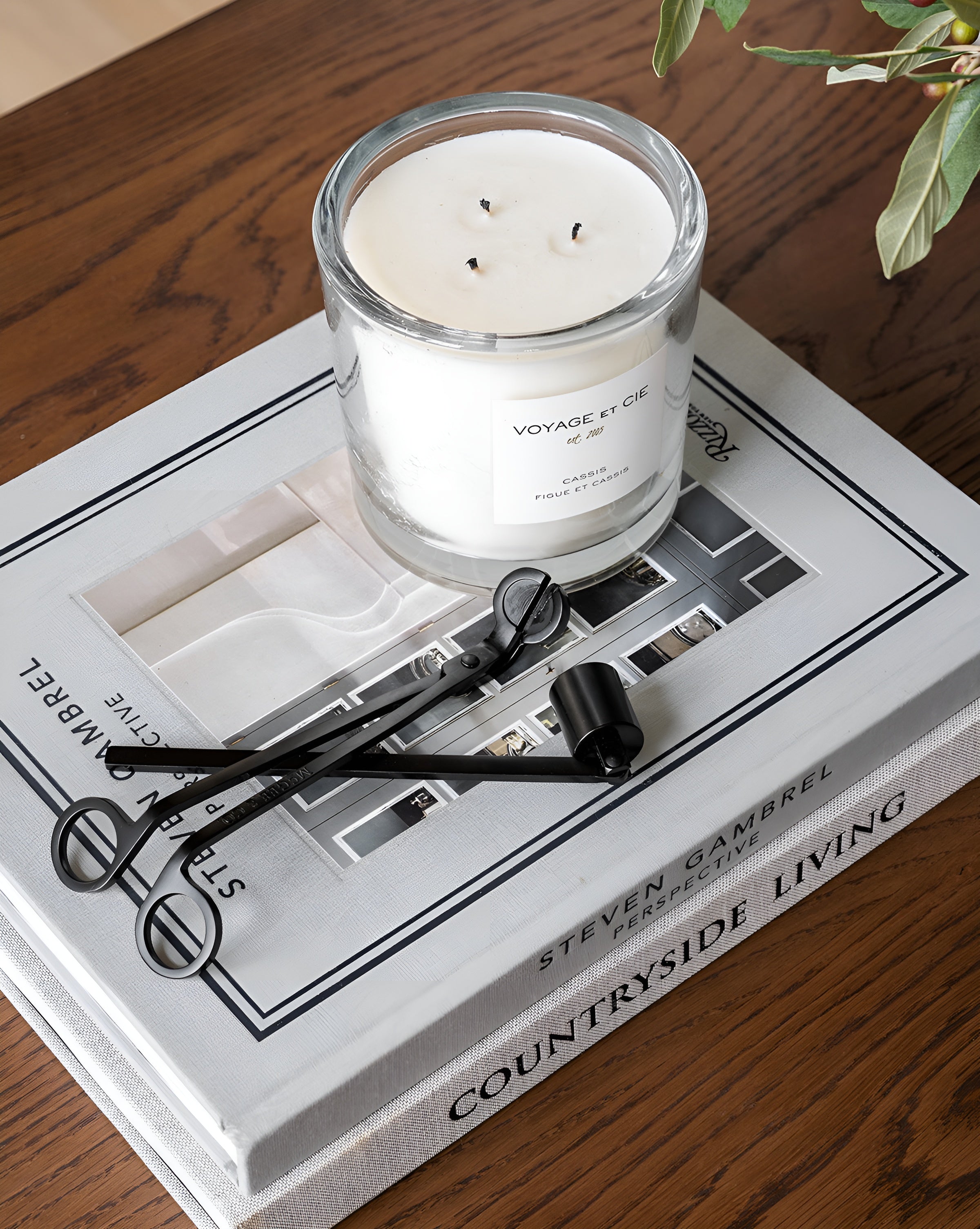 FlameForm – Wick Trimmer Metal Candle Tool for Cleaner Burn and Longer Candle Life