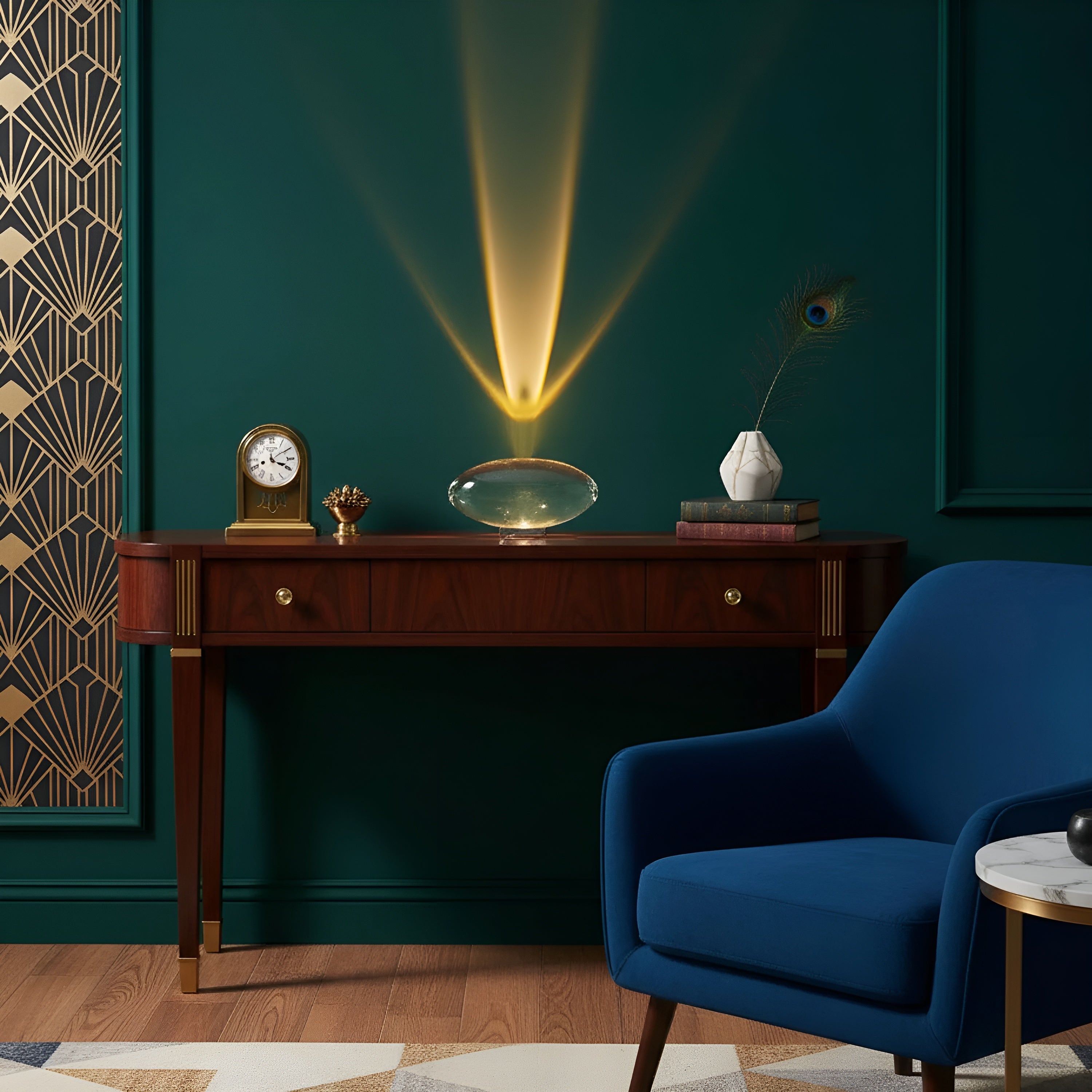 Atmara – Atman Table Lamp Minimal Glass LED Ambient Light