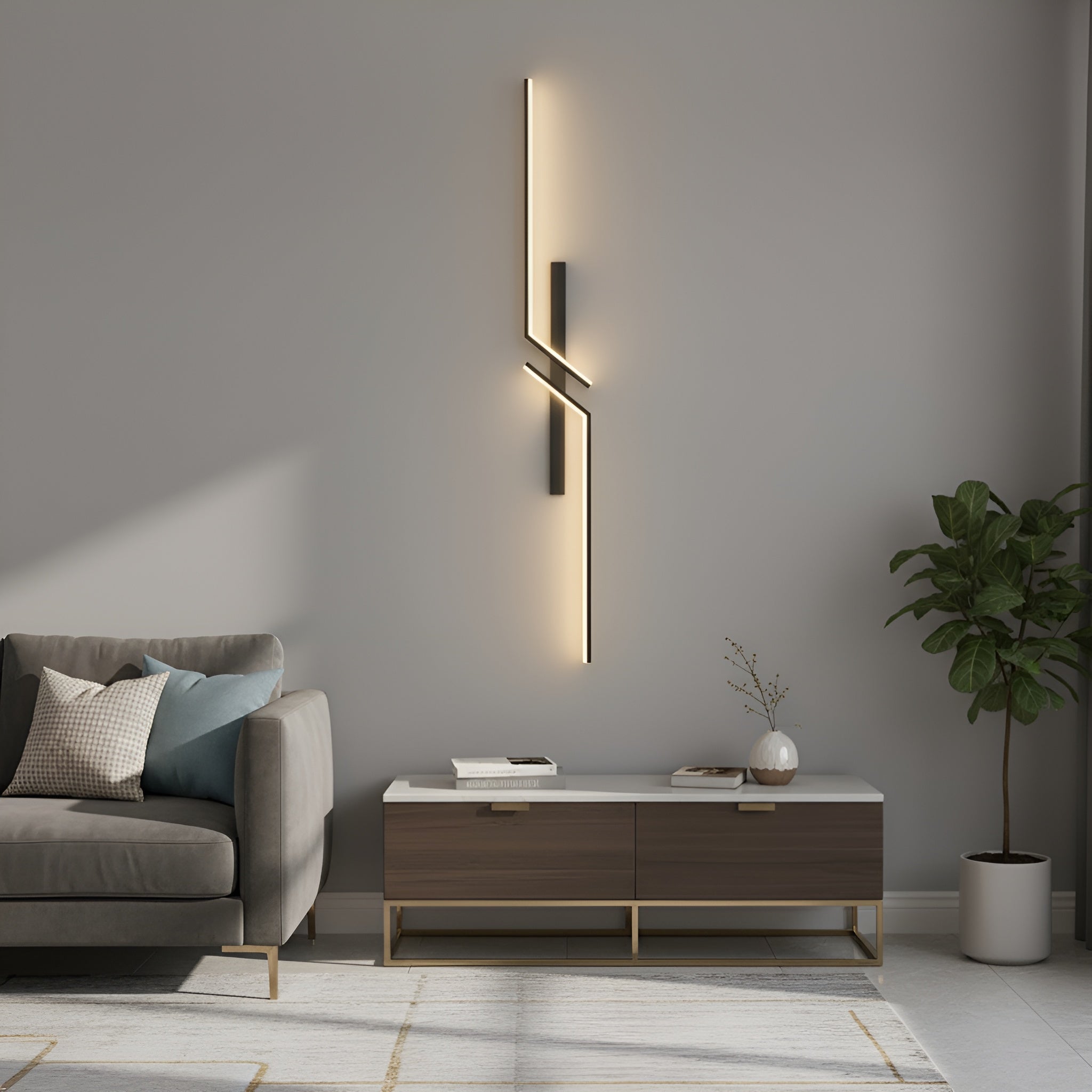 LumiMensah – Modern Wall Lamp with Soft Ambient LED Lighting