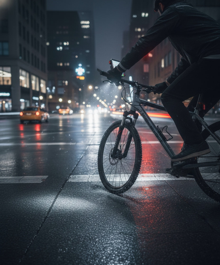 Cyclaro – 4 in 1 Bicycle Phone Holder with Power Bank Light and Horn