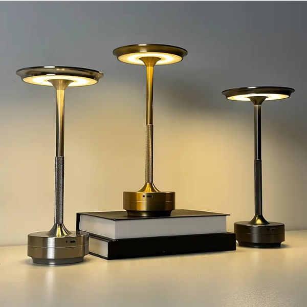 Glimmera – Rechargeable LED wireless table lamp with dimmable light & touch control