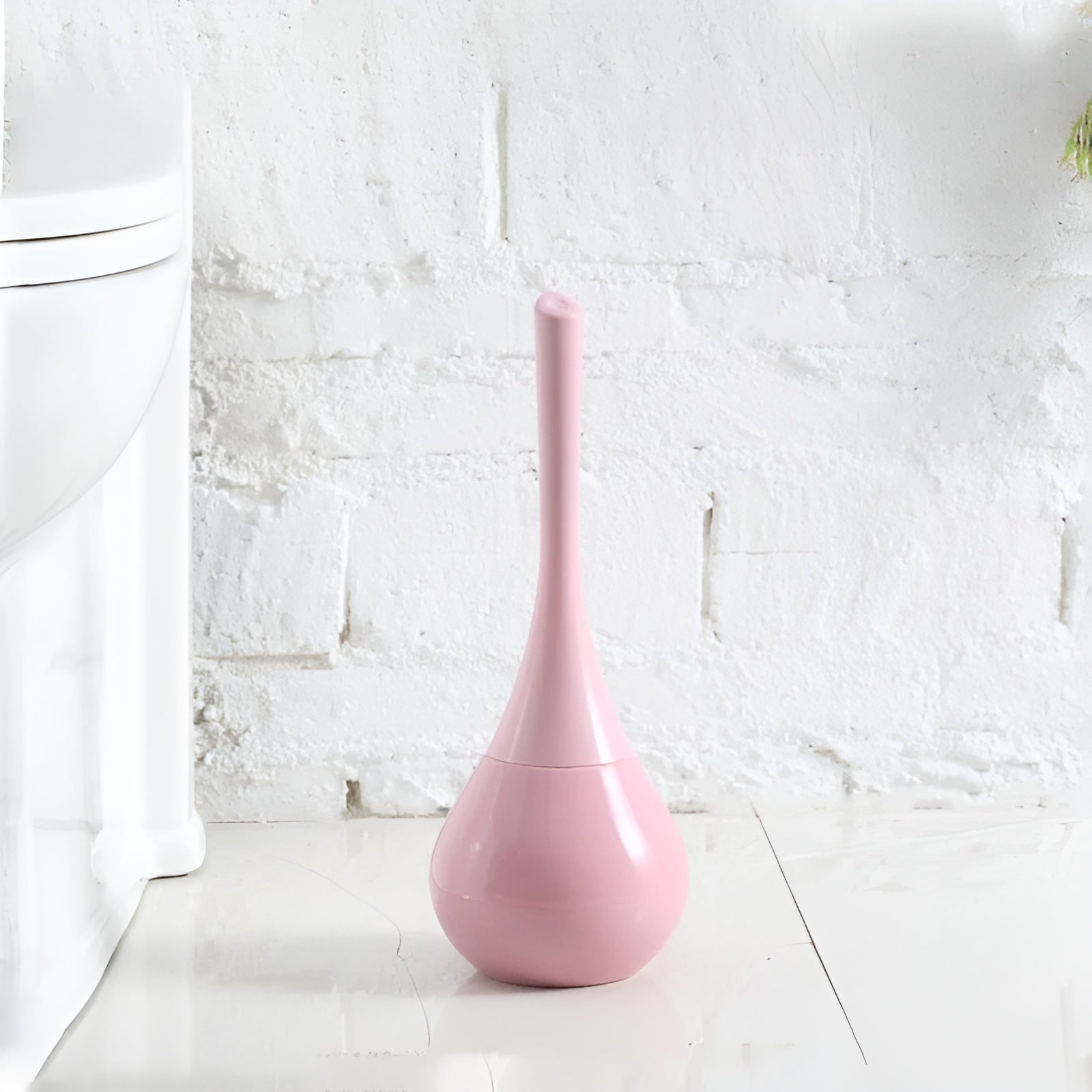 LustraClean – Toilet Brush Hygienic Modern Splash Resistant Bathroom Tool