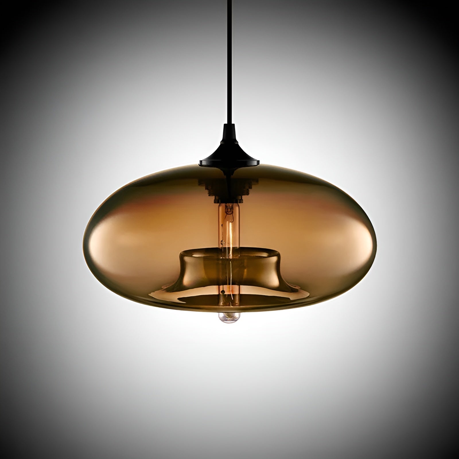 LumiDawn – Glass Pendant Light with Elegant Ambient Glow