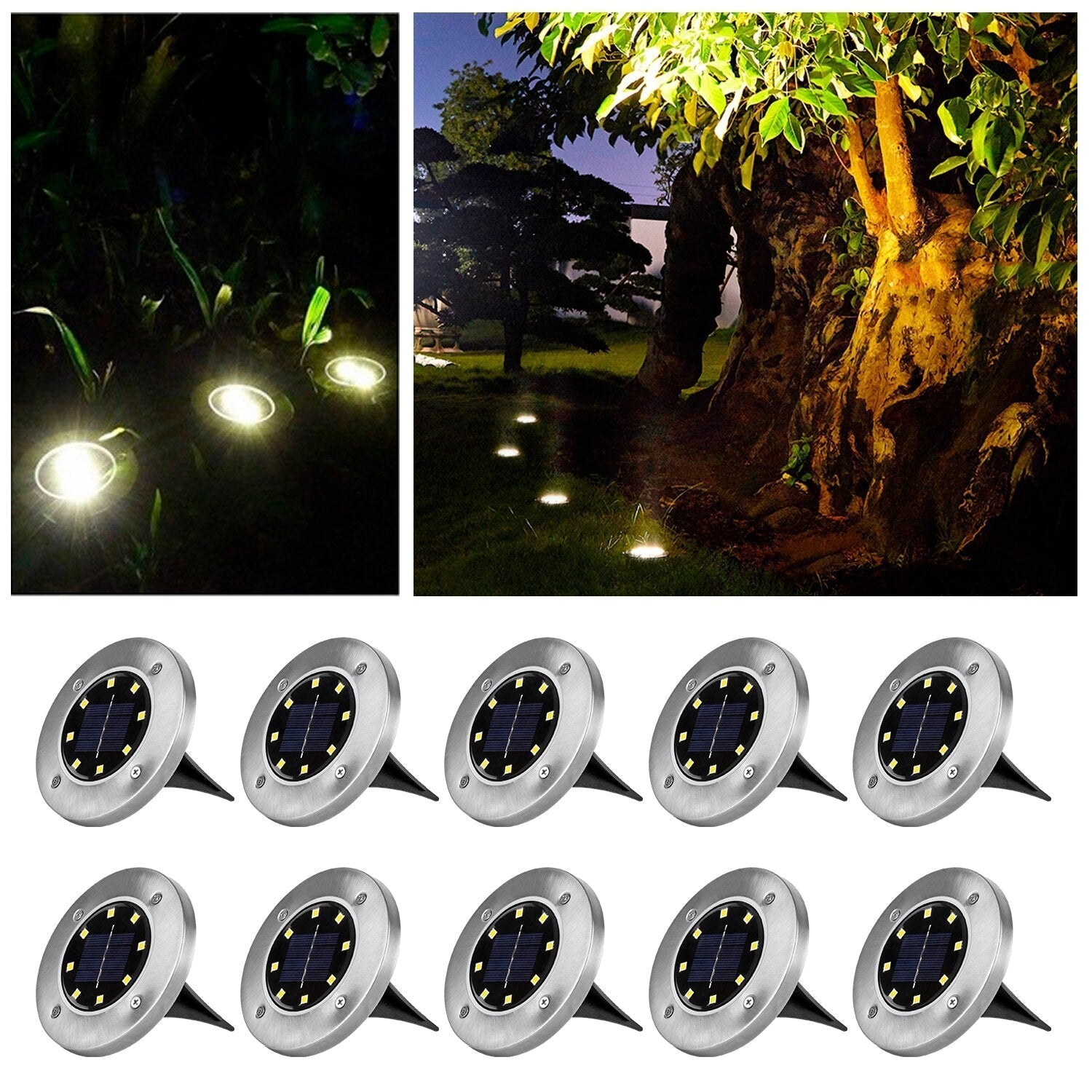 SunHalo – Solar LED garden lights for pathways & borders, IP65 Waterproof