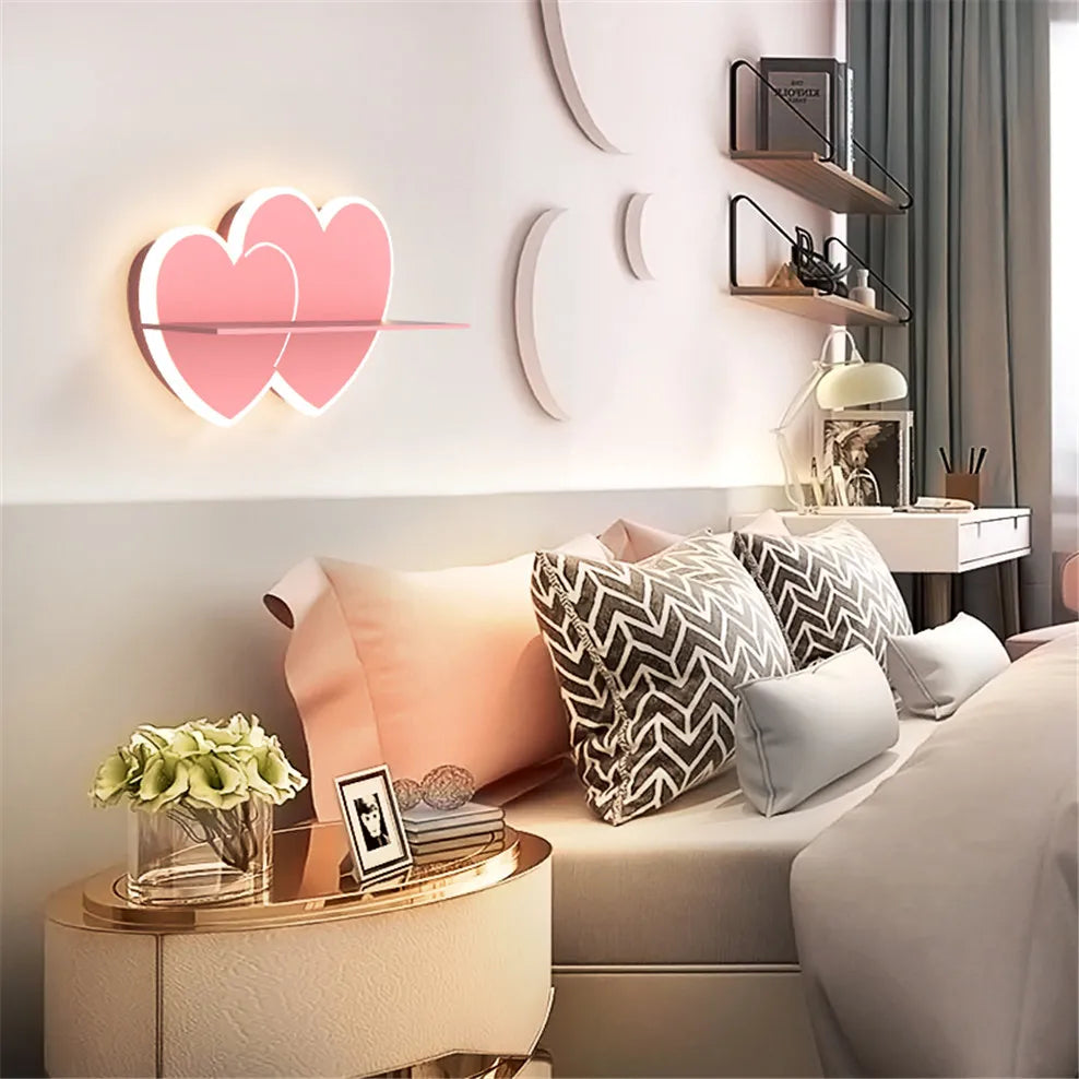AeroGlow – LED wall lamp for kids with airplane design